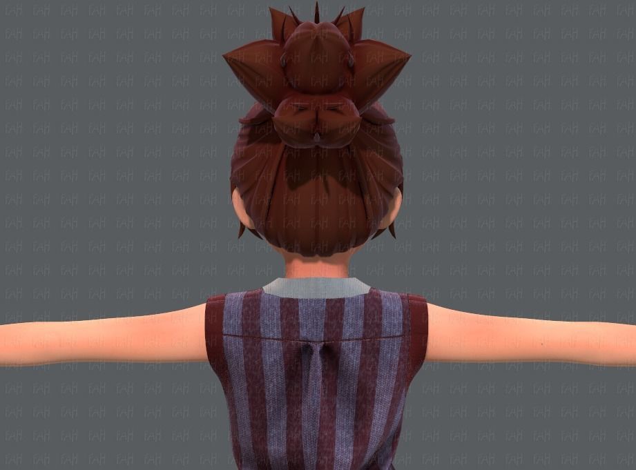 Base GirlV04 Clothing V01 3D model_23