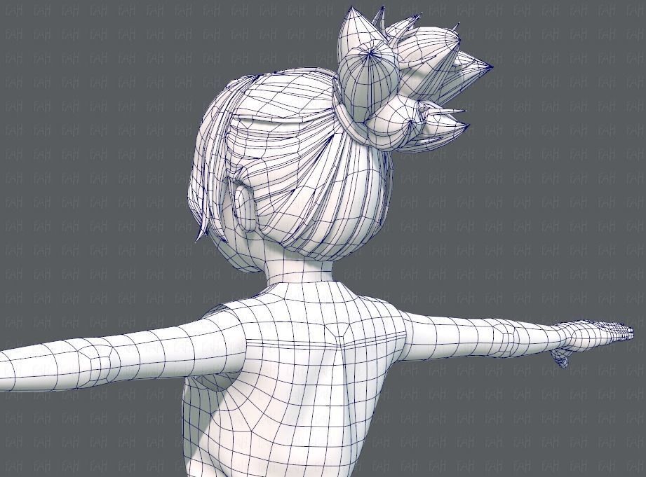 Base GirlV04 Clothing V01 3D model_32