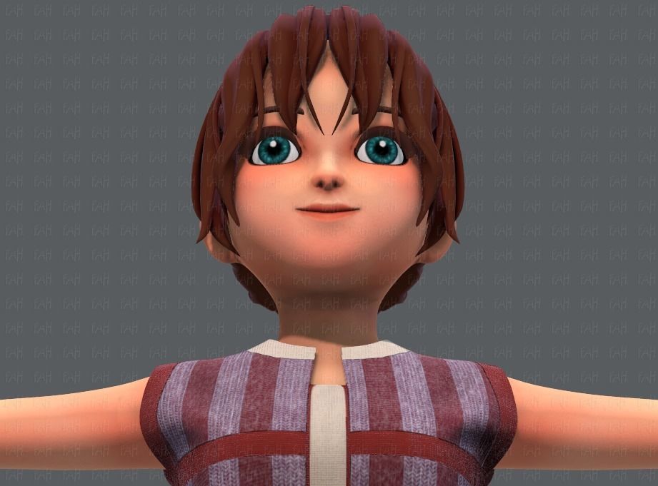 Base GirlV04 Clothing V01 3D model_43