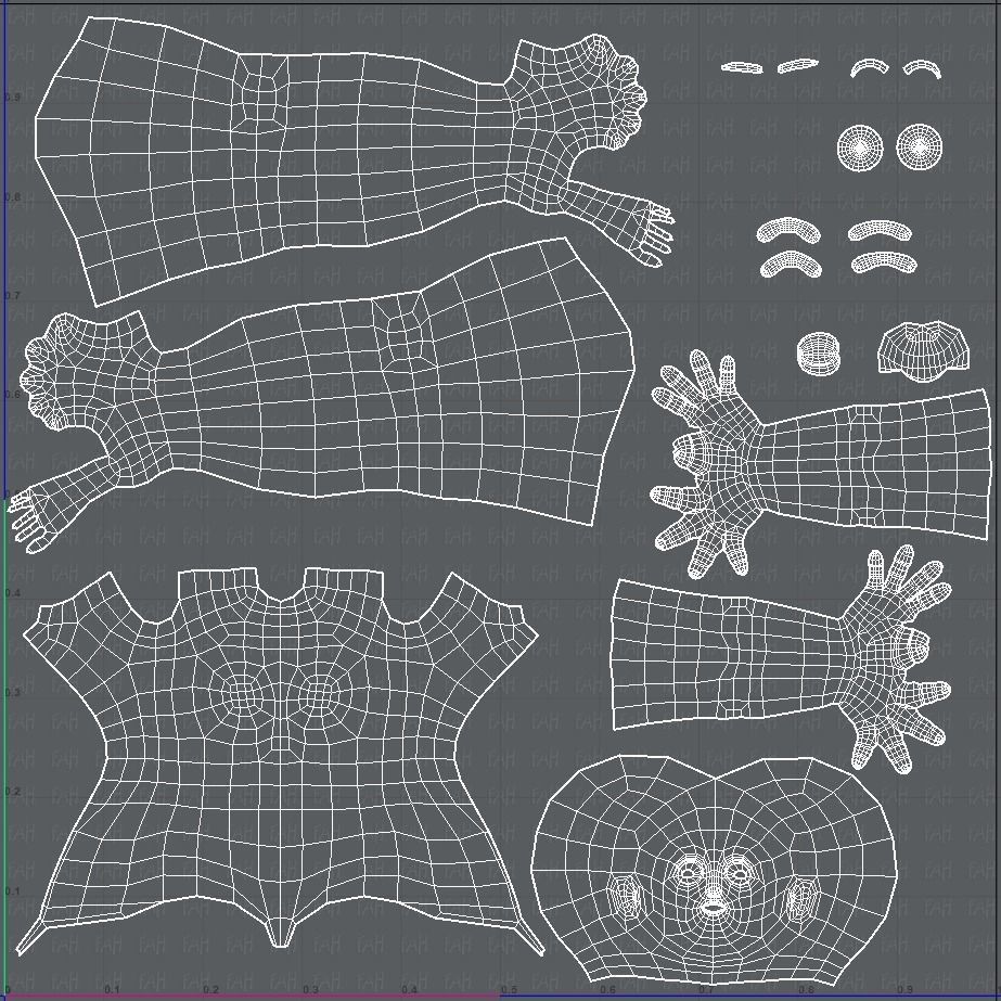 Base GirlV04 Clothing V01 3D model_47