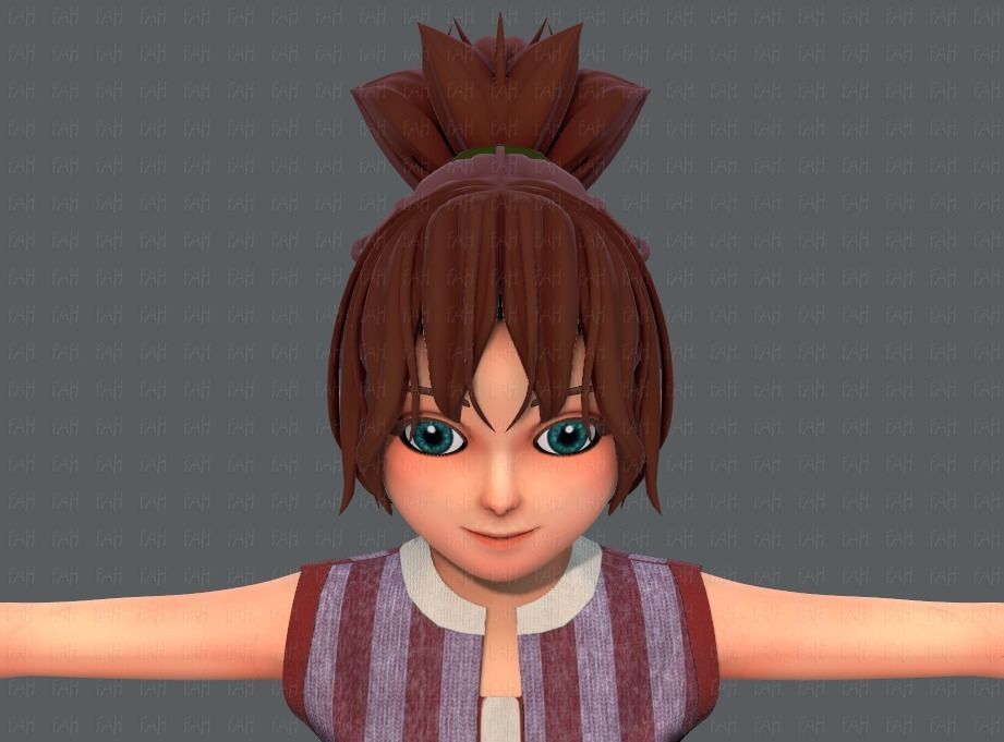 Base GirlV04 Clothing V01 3D model_41