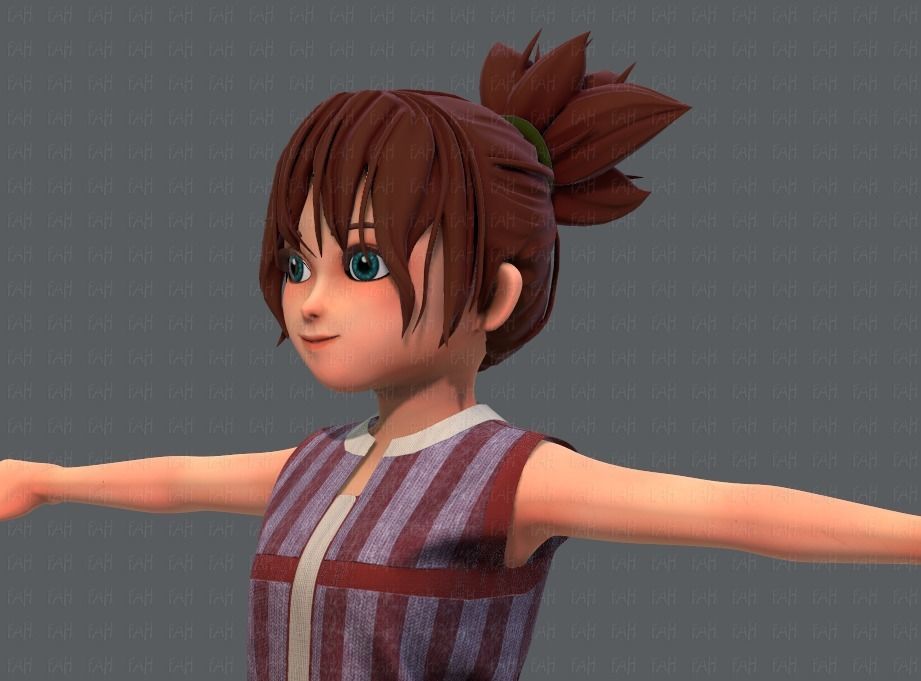 Base GirlV04 Clothing V01 3D model_26