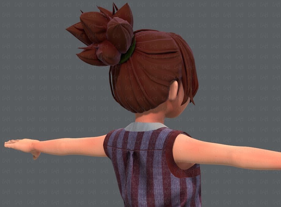 Base GirlV04 Clothing V01 3D model_22