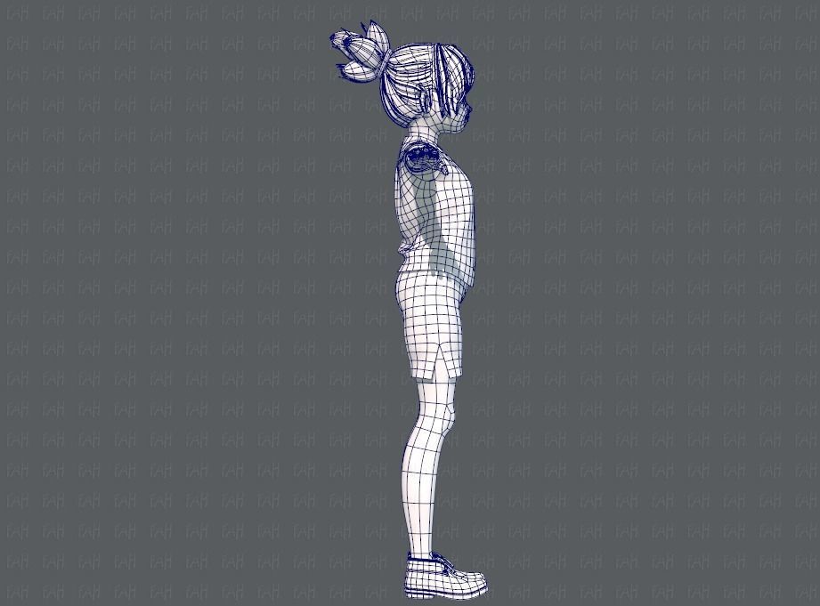 Base GirlV04 Clothing V01 3D model_13