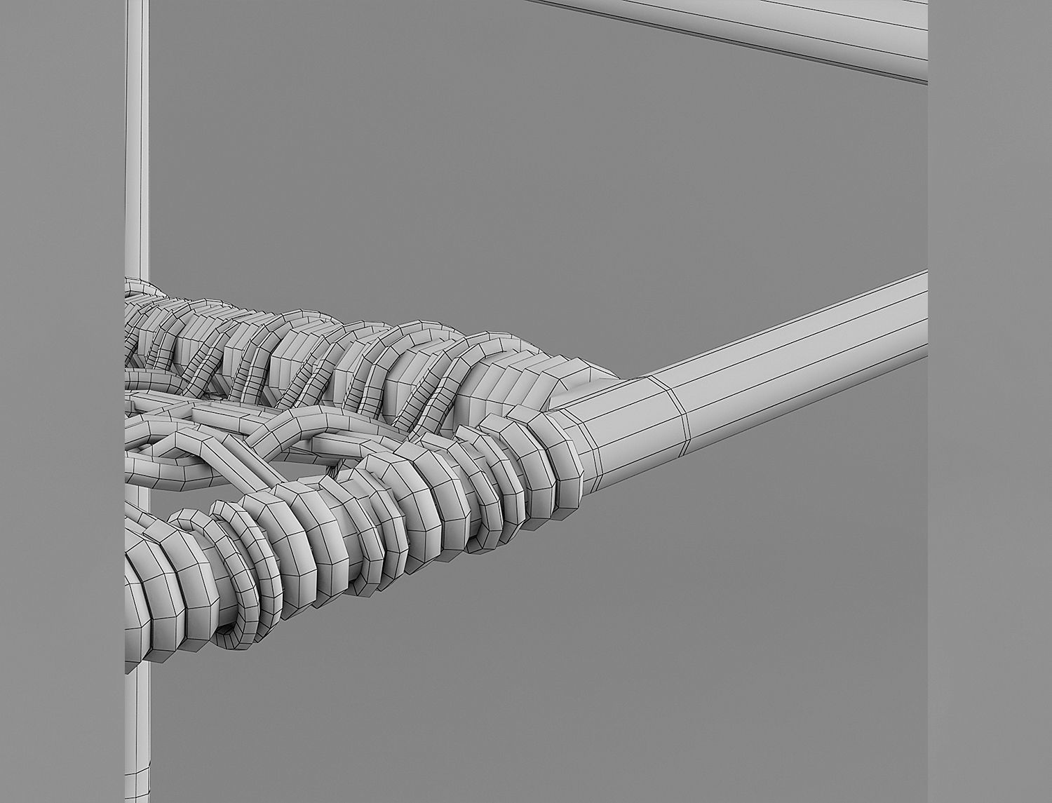 Dockside Lounge Chair Palecek Dockside 3D model_7
