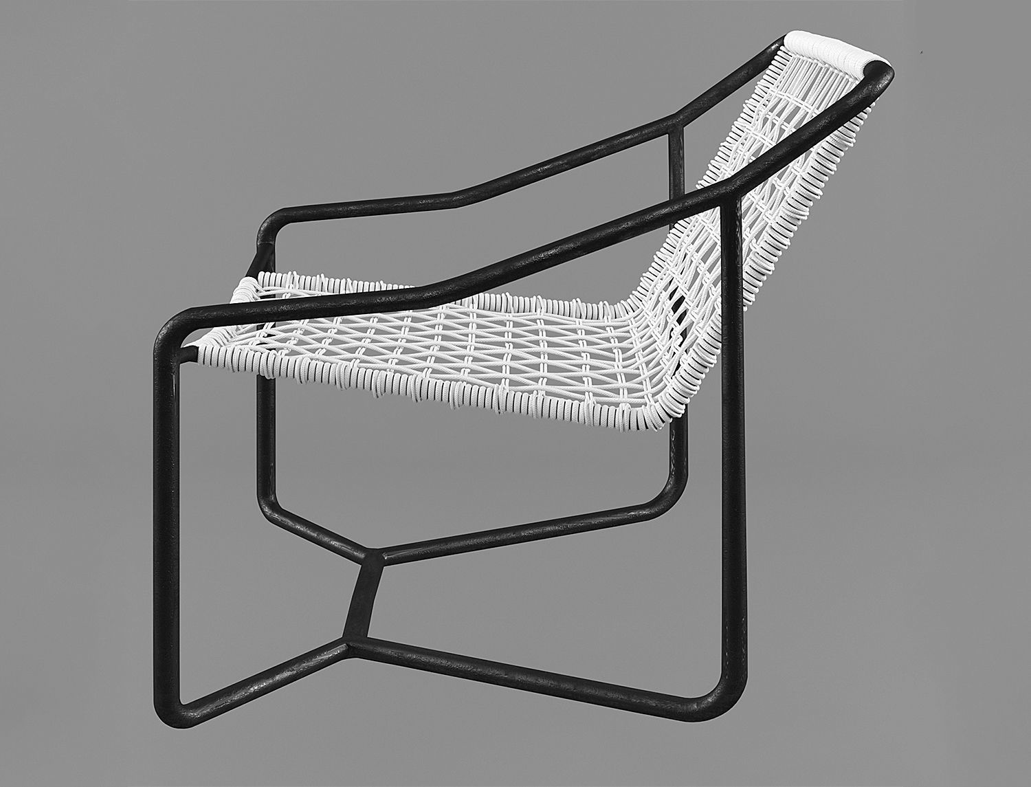 Dockside Lounge Chair Palecek Dockside 3D model_2