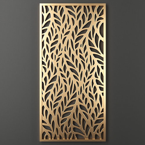 Decorative panel 51 Free 3D model