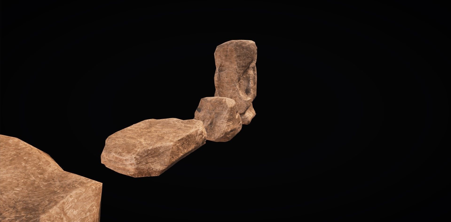 Realistic Rock Pack Volume 1 Low-poly 3D model_22