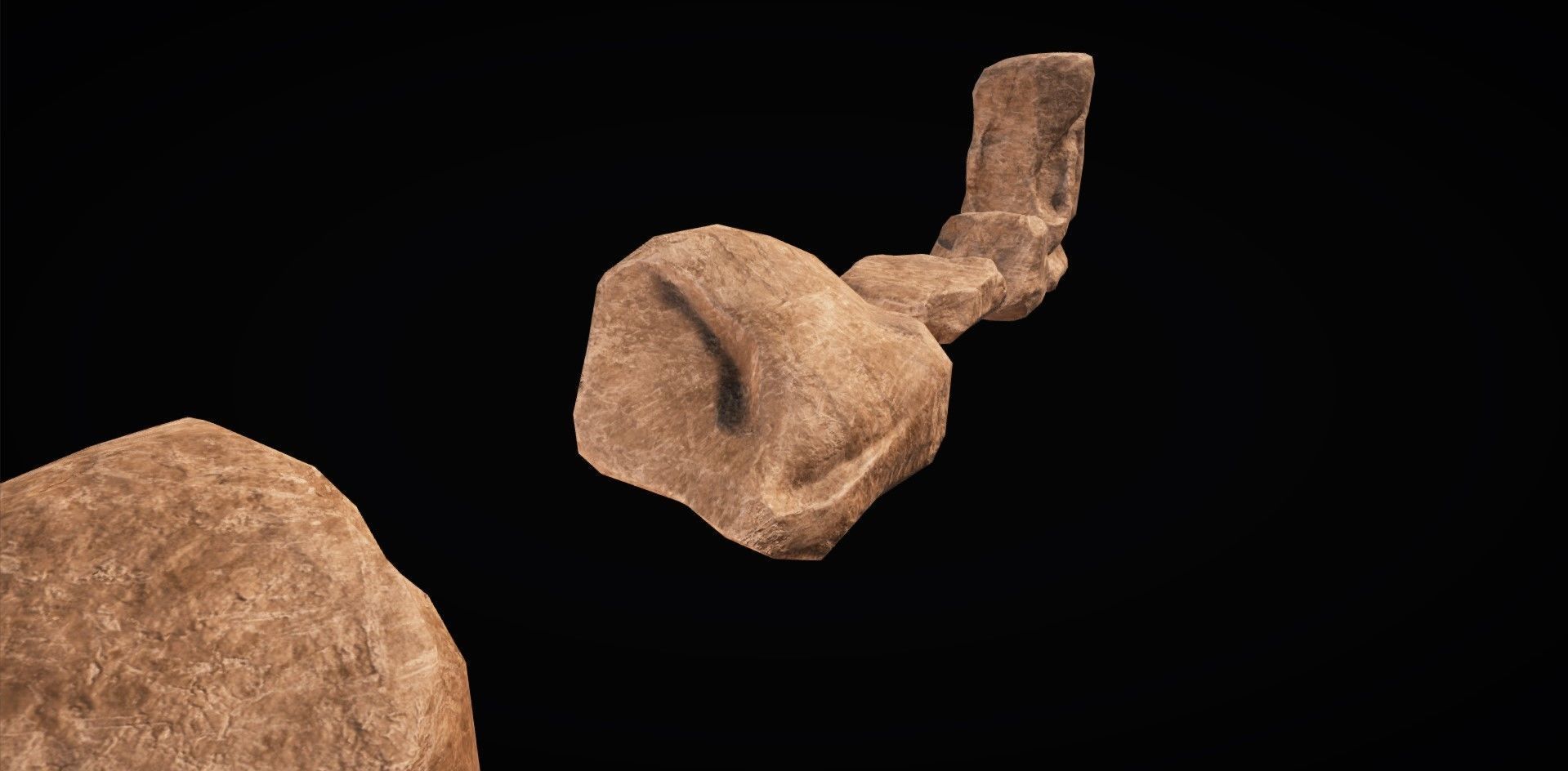 Realistic Rock Pack Volume 1 Low-poly 3D model_27