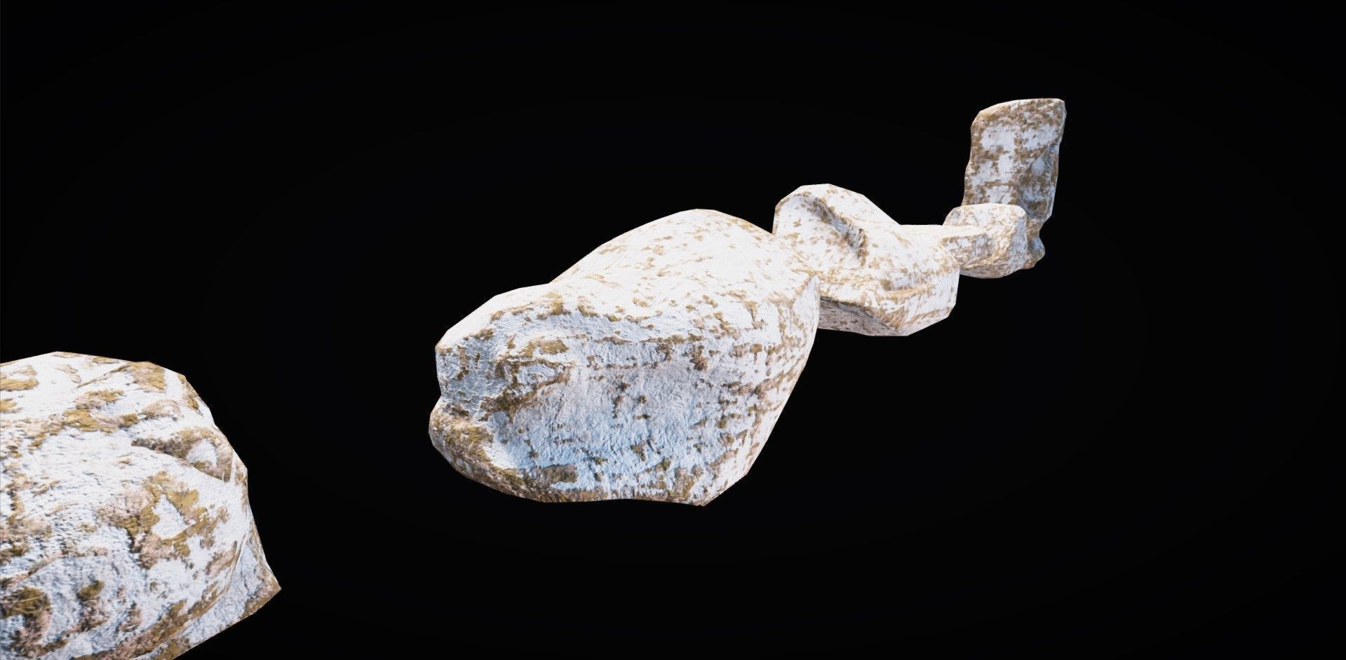 Realistic Rock Pack Volume 1 Low-poly 3D model_68