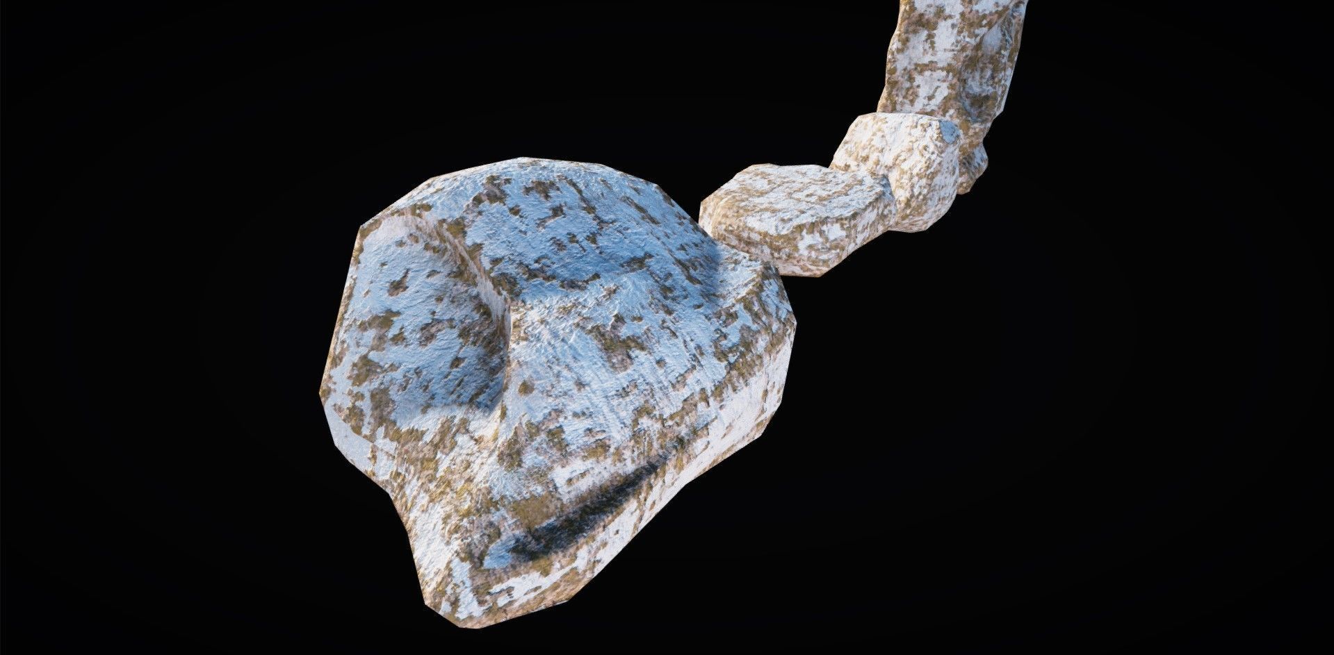 Realistic Rock Pack Volume 1 Low-poly 3D model_65