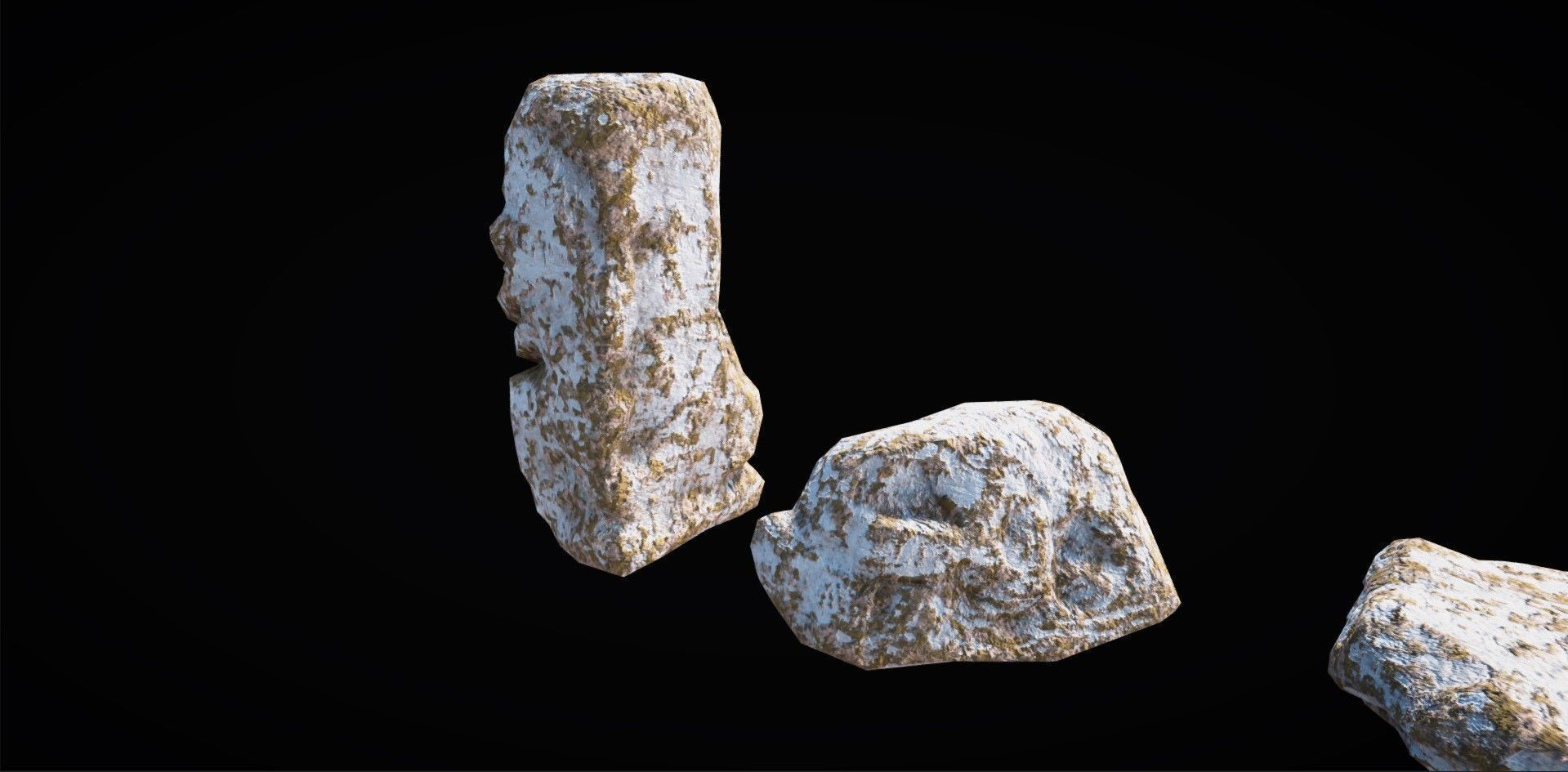 Realistic Rock Pack Volume 1 Low-poly 3D model_62