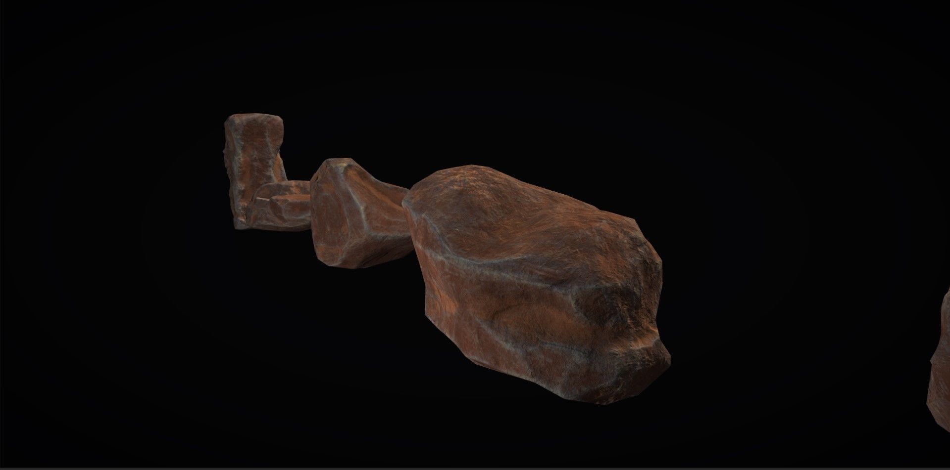 Realistic Rock Pack Volume 1 Low-poly 3D model_98