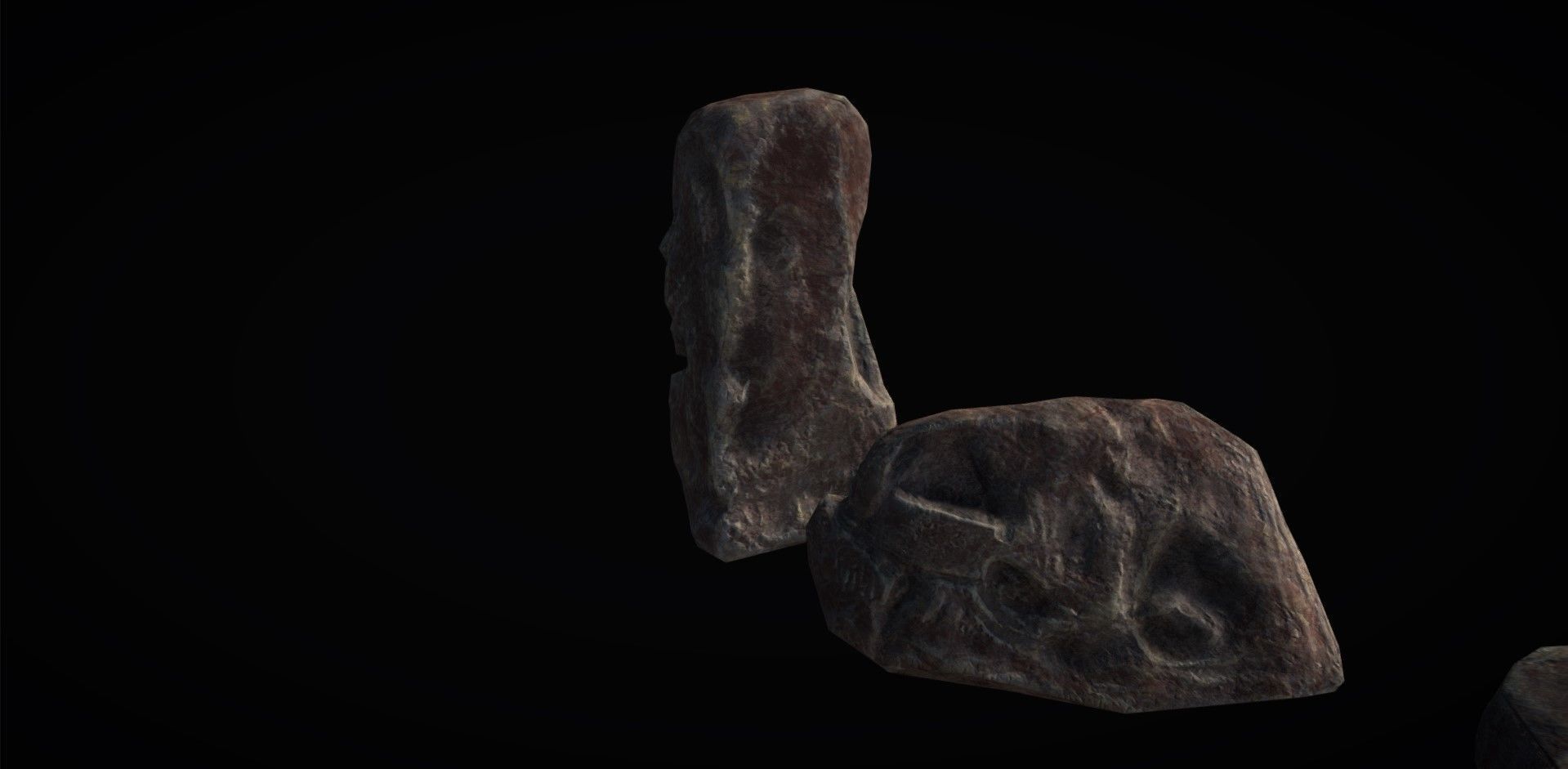 Realistic Rock Pack Volume 1 Low-poly 3D model_73