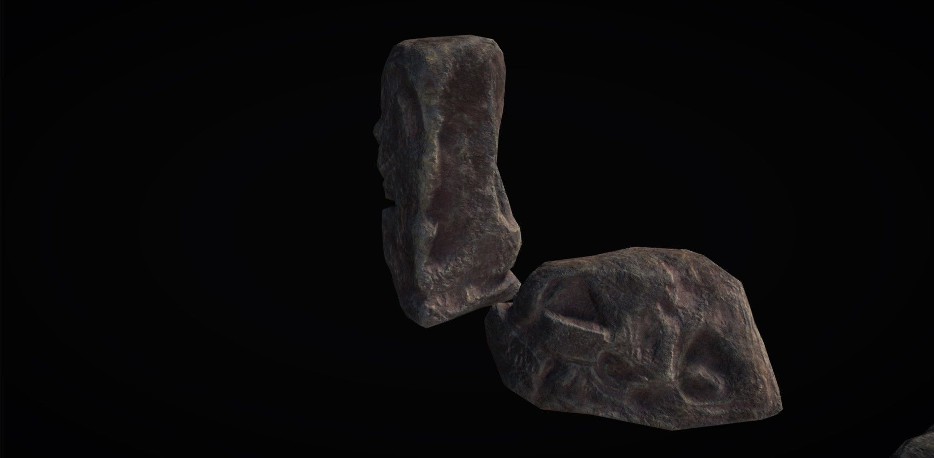 Realistic Rock Pack Volume 1 Low-poly 3D model_86