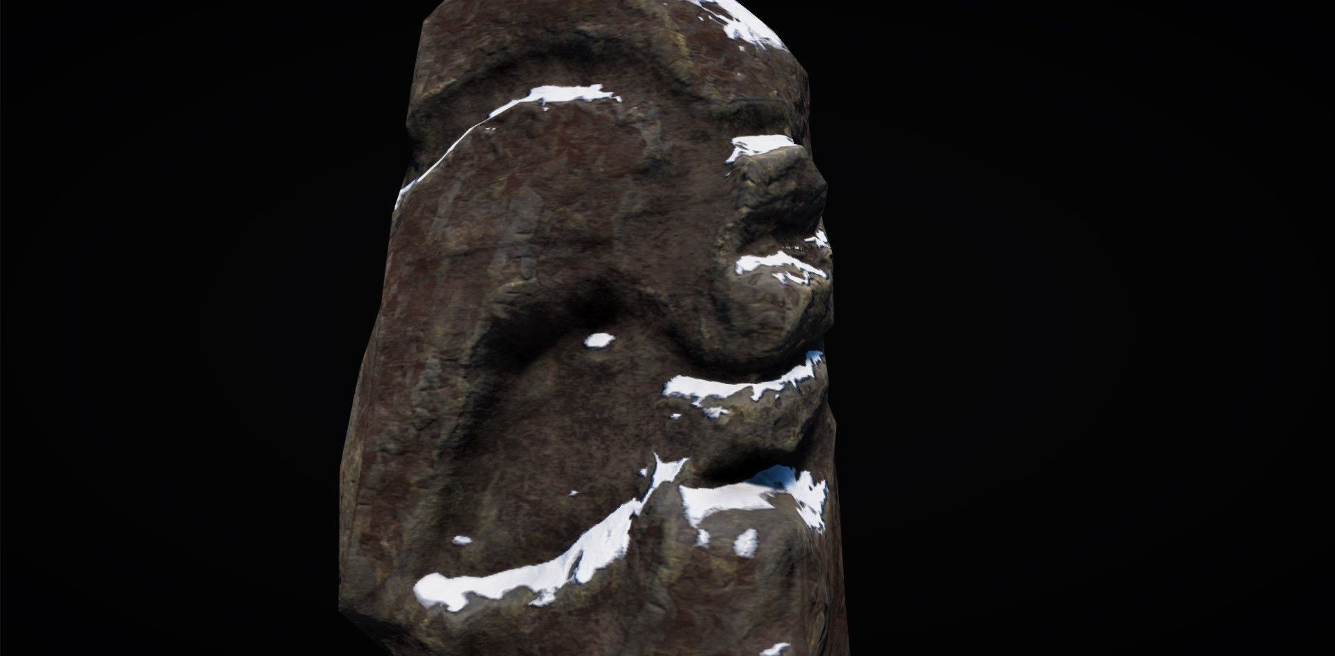 Realistic Rock Pack Volume 1 Low-poly 3D model_133