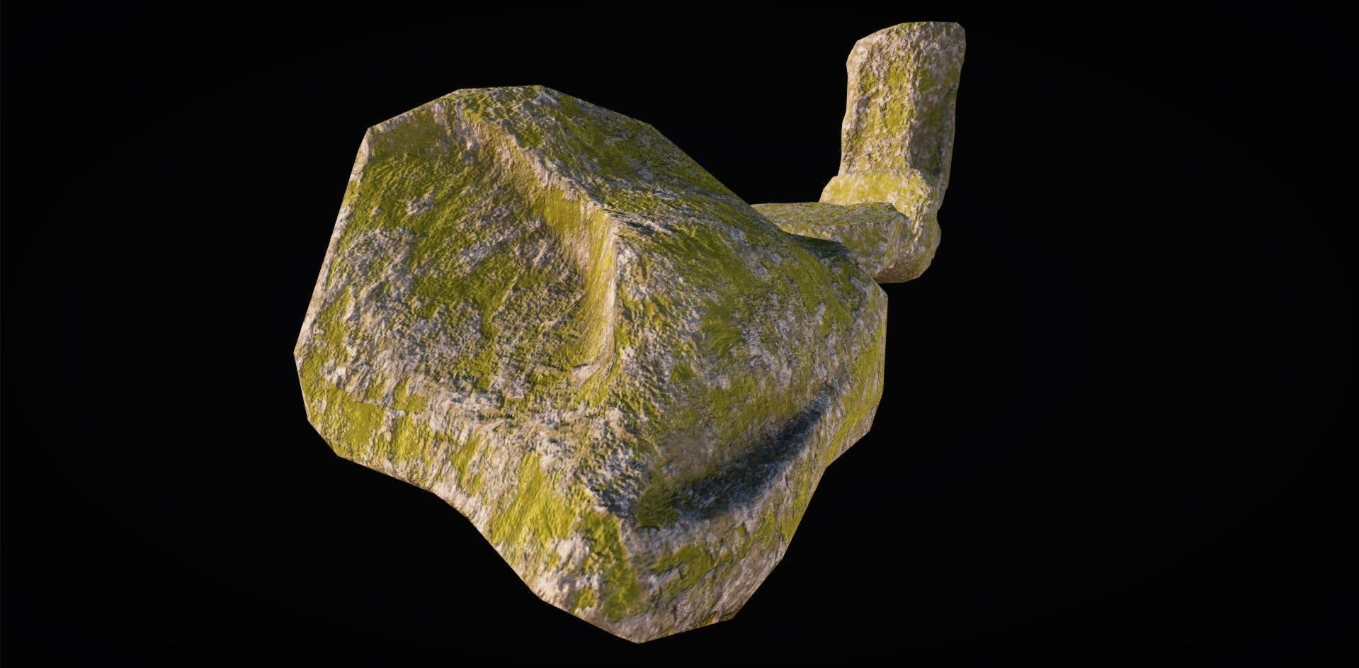 Realistic Rock Pack Volume 1 Low-poly 3D model_56