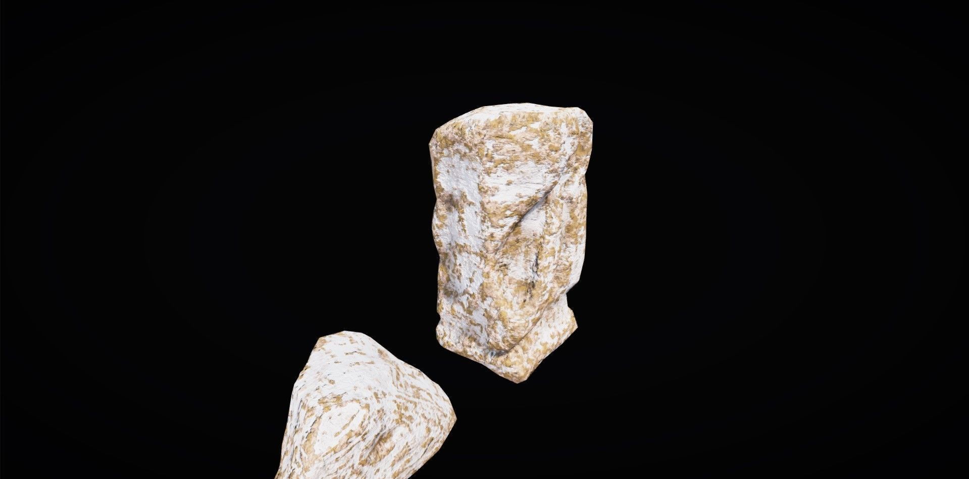 Realistic Rock Pack Volume 1 Low-poly 3D model_63