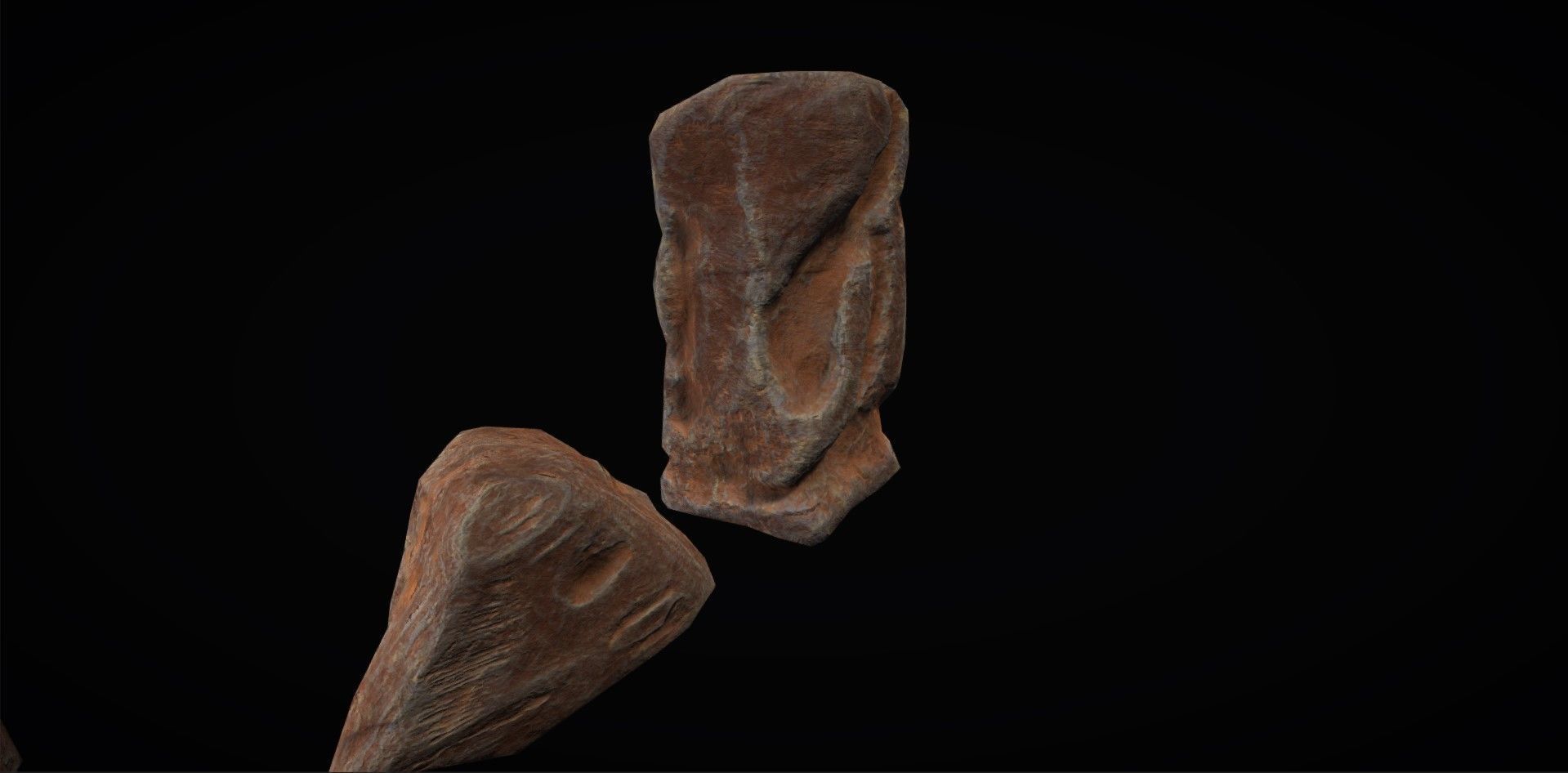 Realistic Rock Pack Volume 1 Low-poly 3D model_96