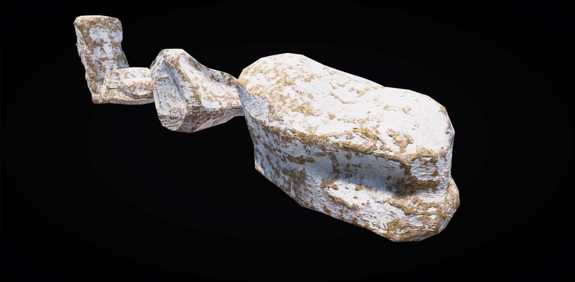 Realistic Rock Pack Volume 1 Low-poly 3D model_67