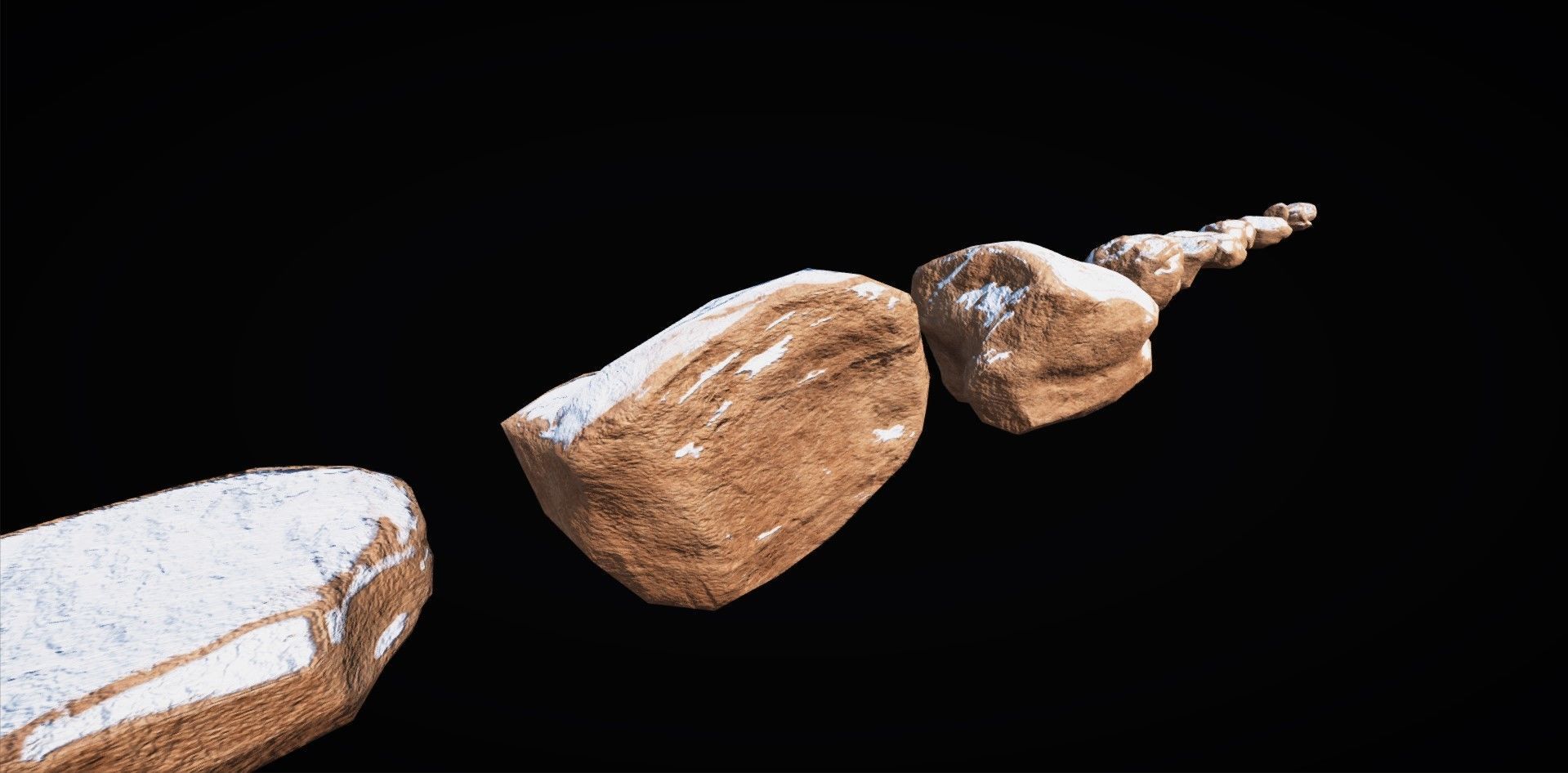 Realistic Rock Pack Volume 1 Low-poly 3D model_119