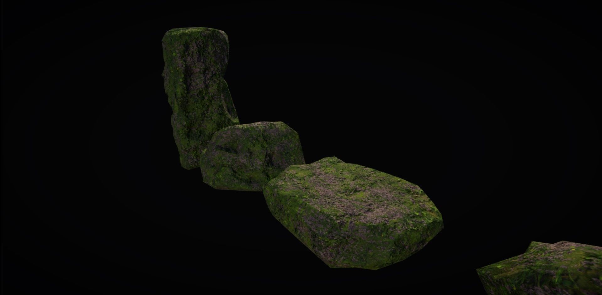 Realistic Rock Pack Volume 1 Low-poly 3D model_46