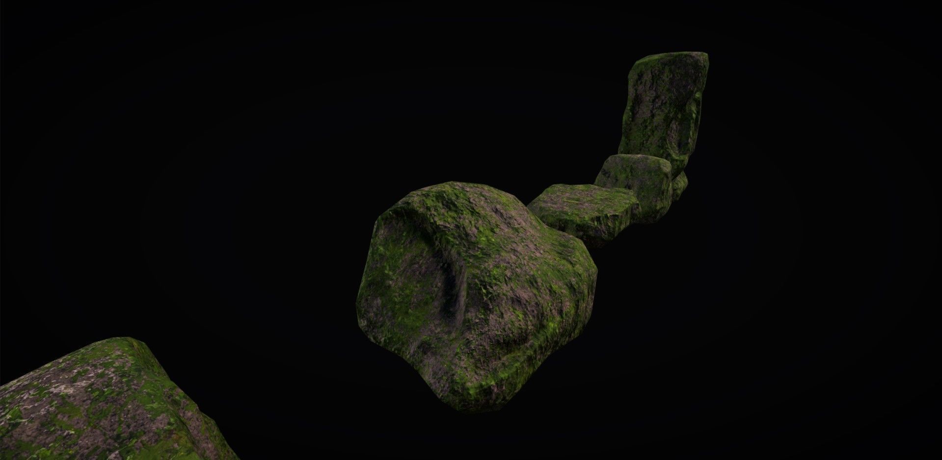 Realistic Rock Pack Volume 1 Low-poly 3D model_48