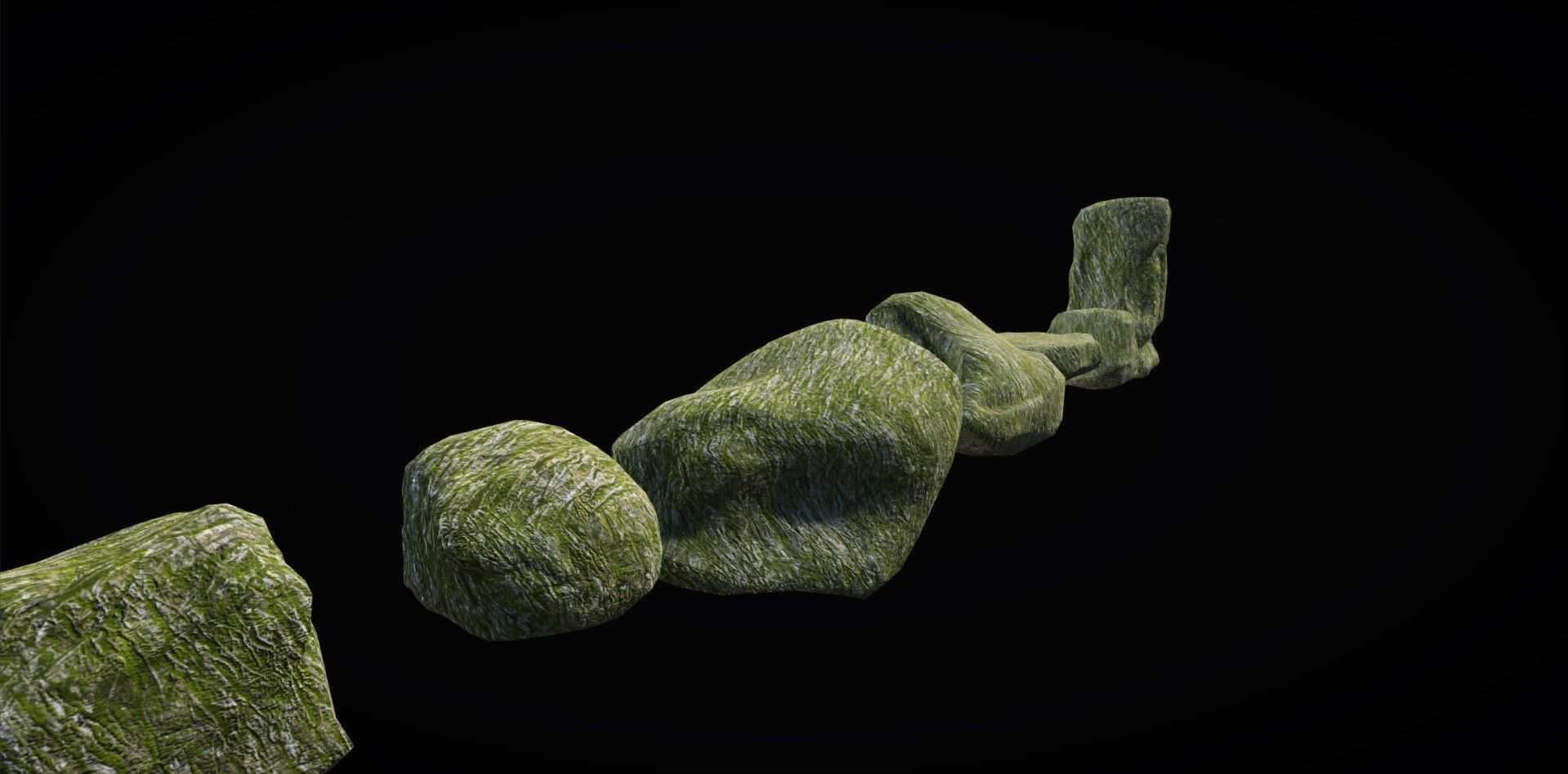 Realistic Rock Pack Volume 1 Low-poly 3D model_40