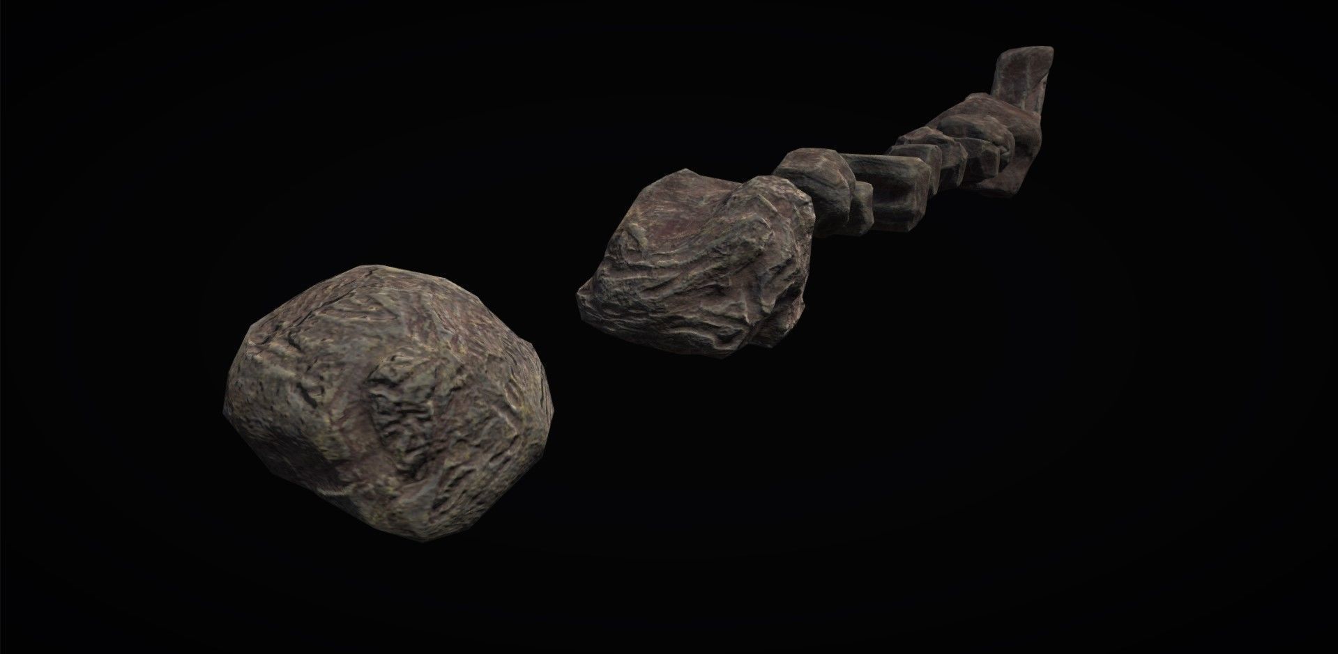 Realistic Rock Pack Volume 1 Low-poly 3D model_85