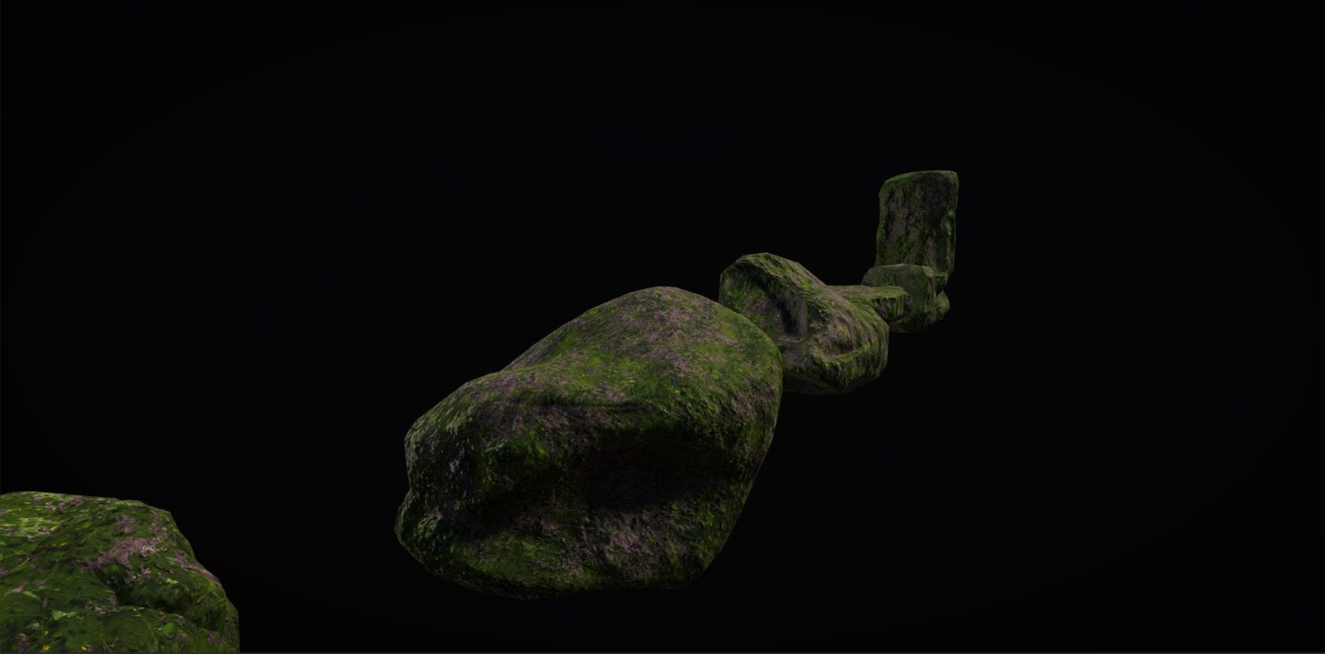 Realistic Rock Pack Volume 1 Low-poly 3D model_47