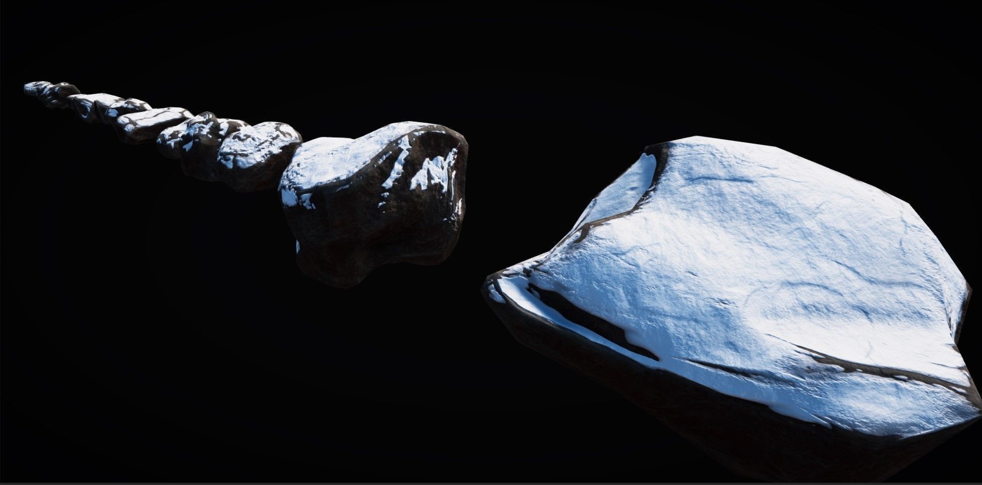 Realistic Rock Pack Volume 1 Low-poly 3D model_127