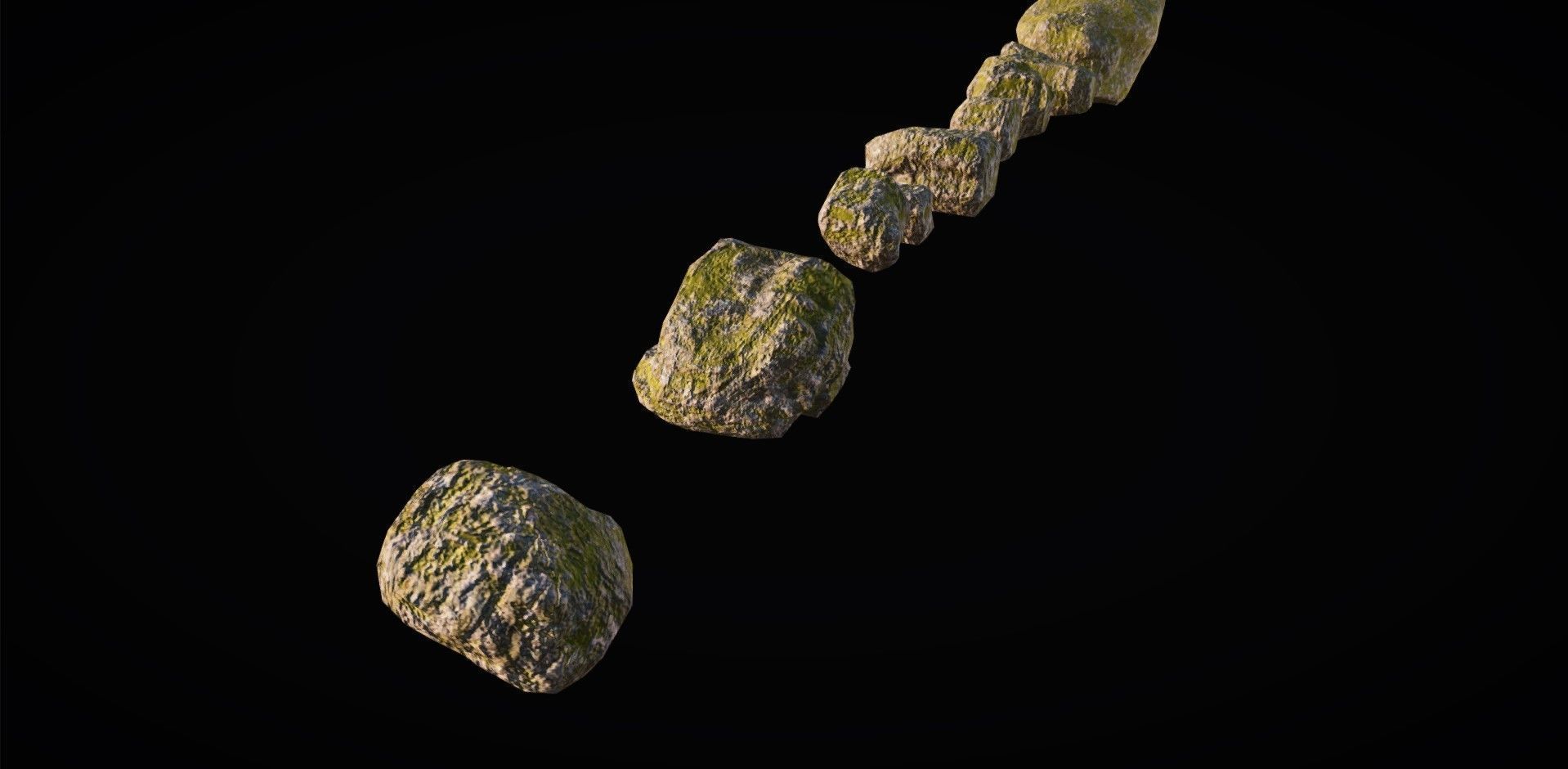 Realistic Rock Pack Volume 1 Low-poly 3D model_58