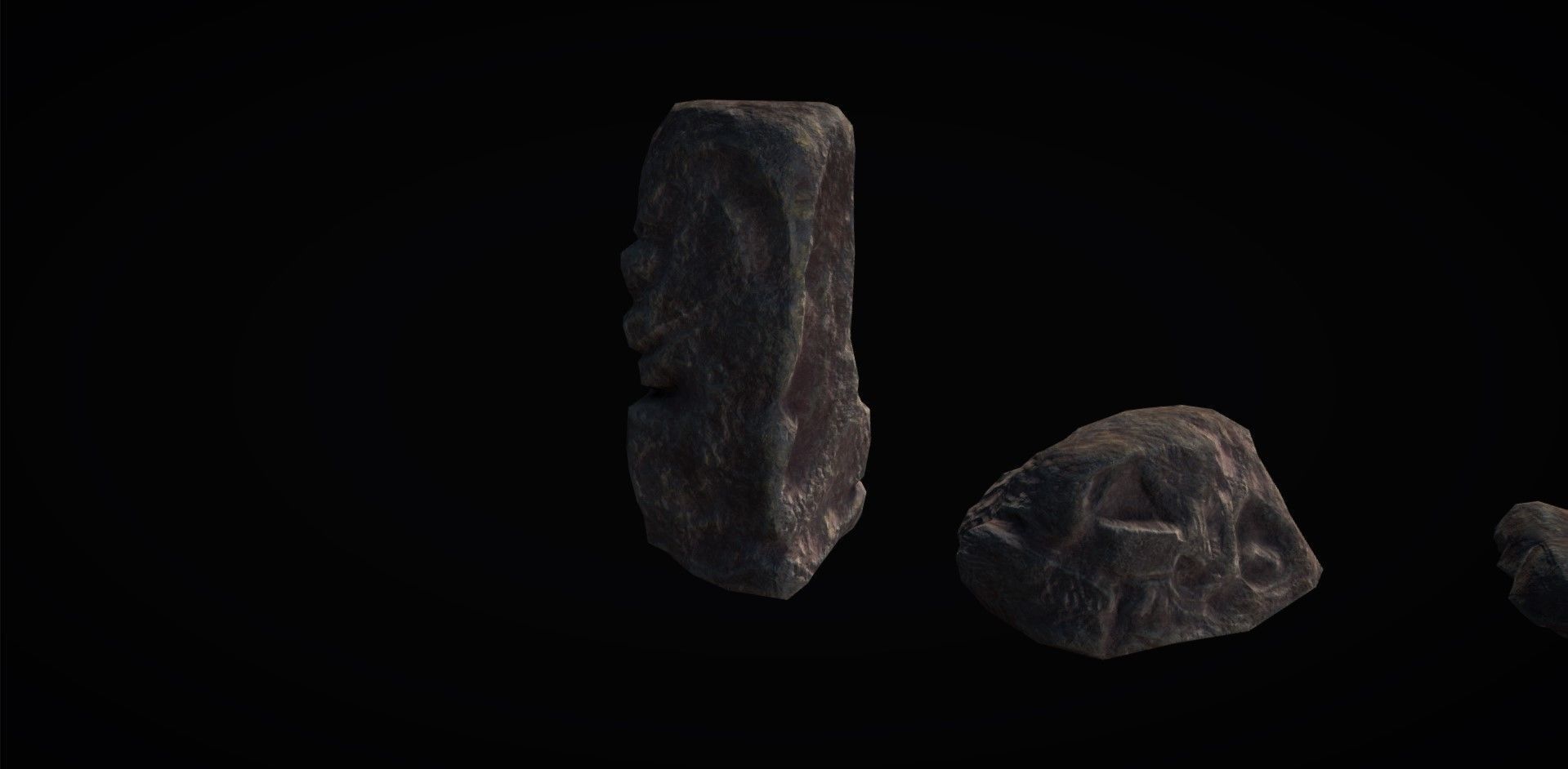 Realistic Rock Pack Volume 1 Low-poly 3D model_81