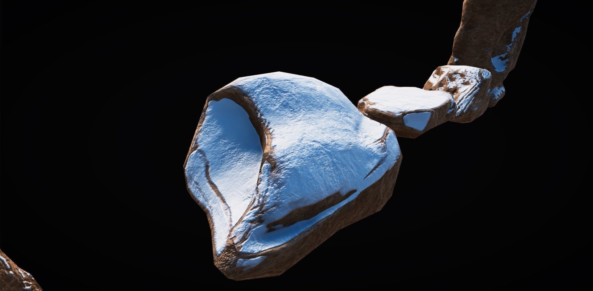 Realistic Rock Pack Volume 1 Low-poly 3D model_103