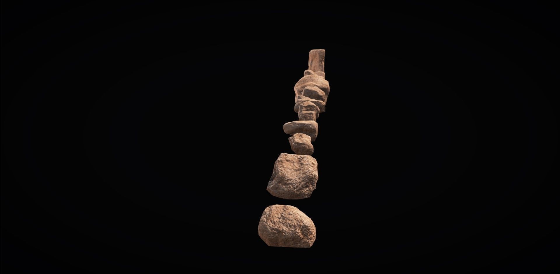 Realistic Rock Pack Volume 1 Low-poly 3D model_30