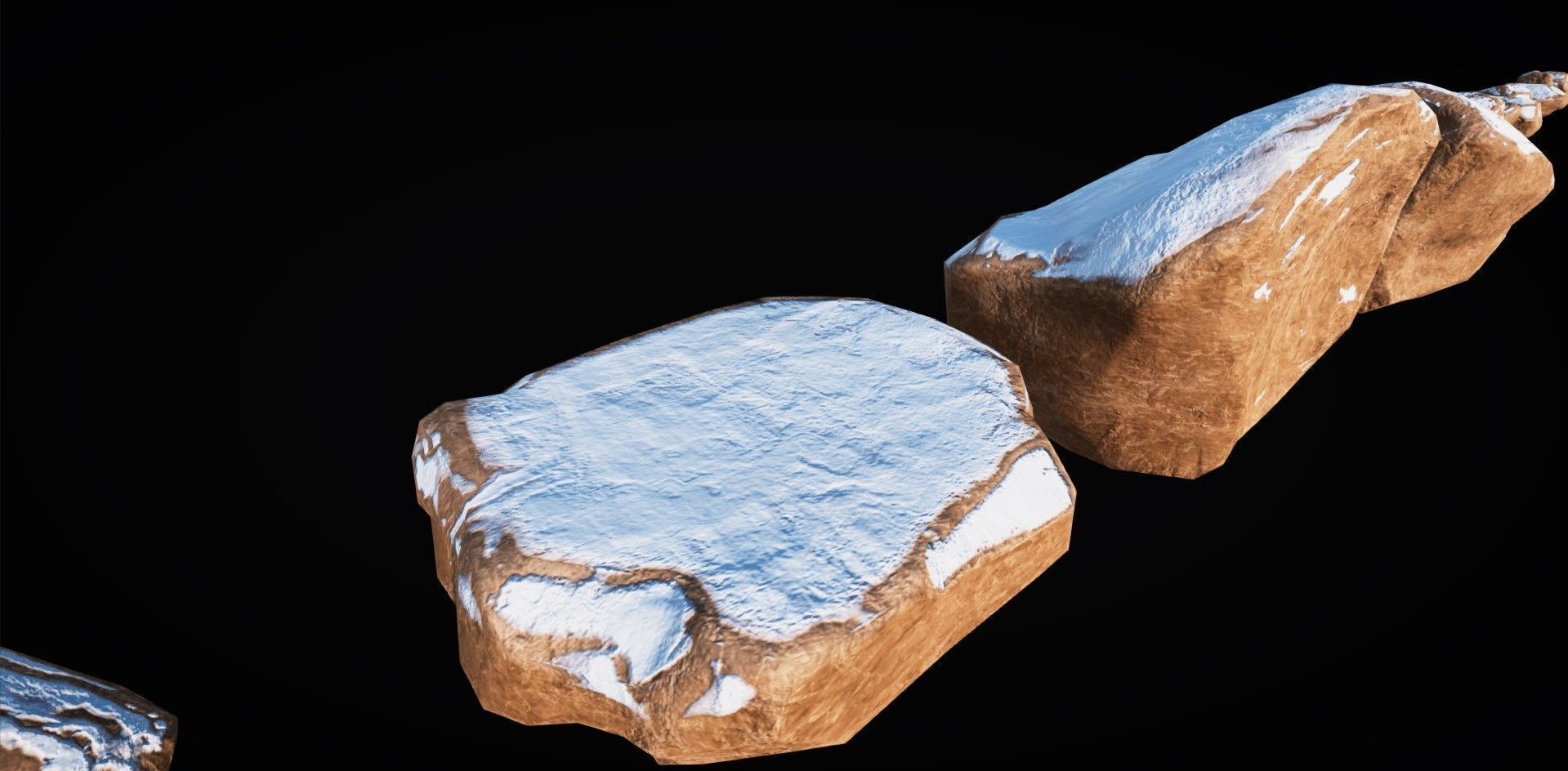 Realistic Rock Pack Volume 1 Low-poly 3D model_107