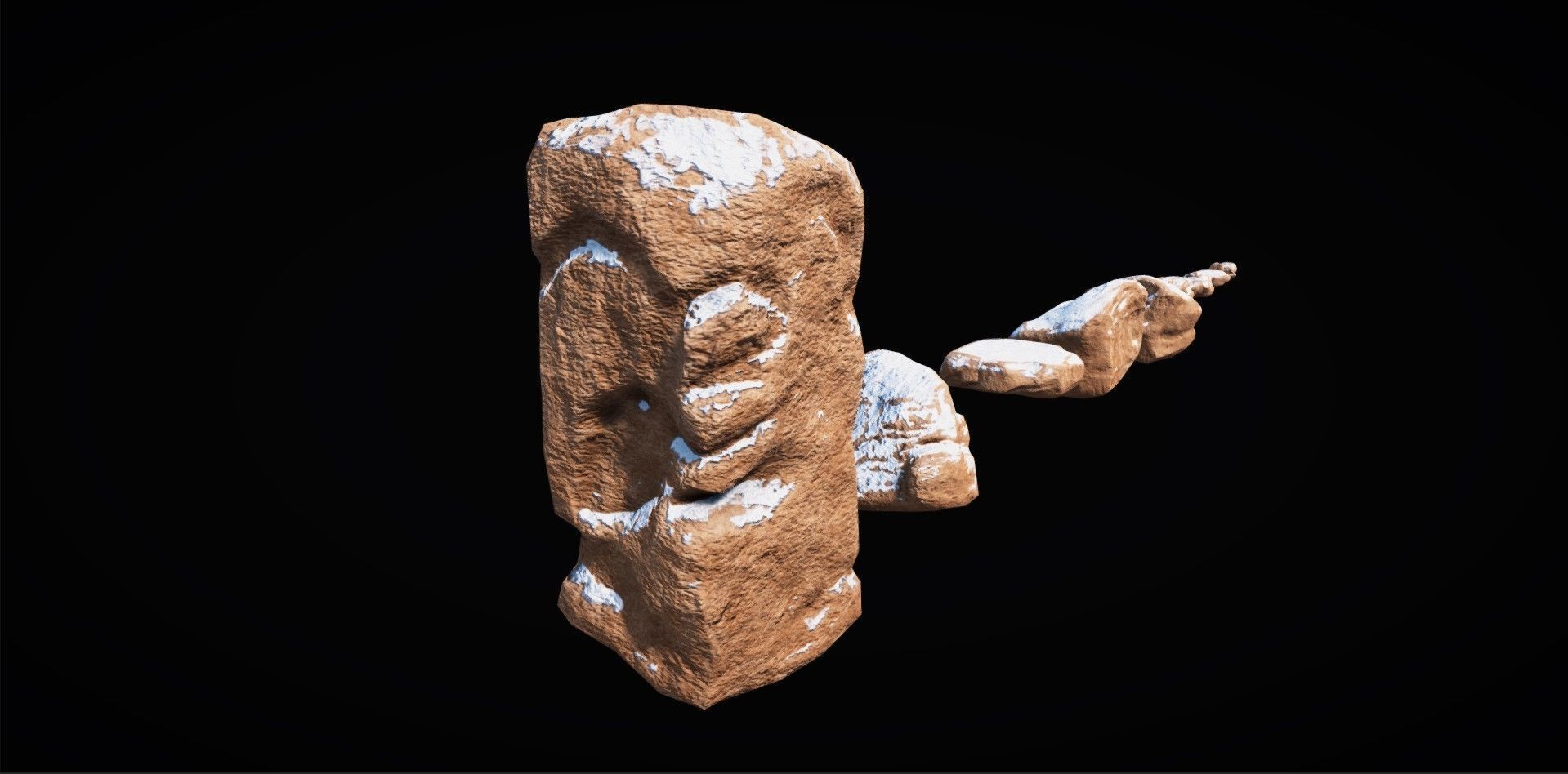 Realistic Rock Pack Volume 1 Low-poly 3D model_113