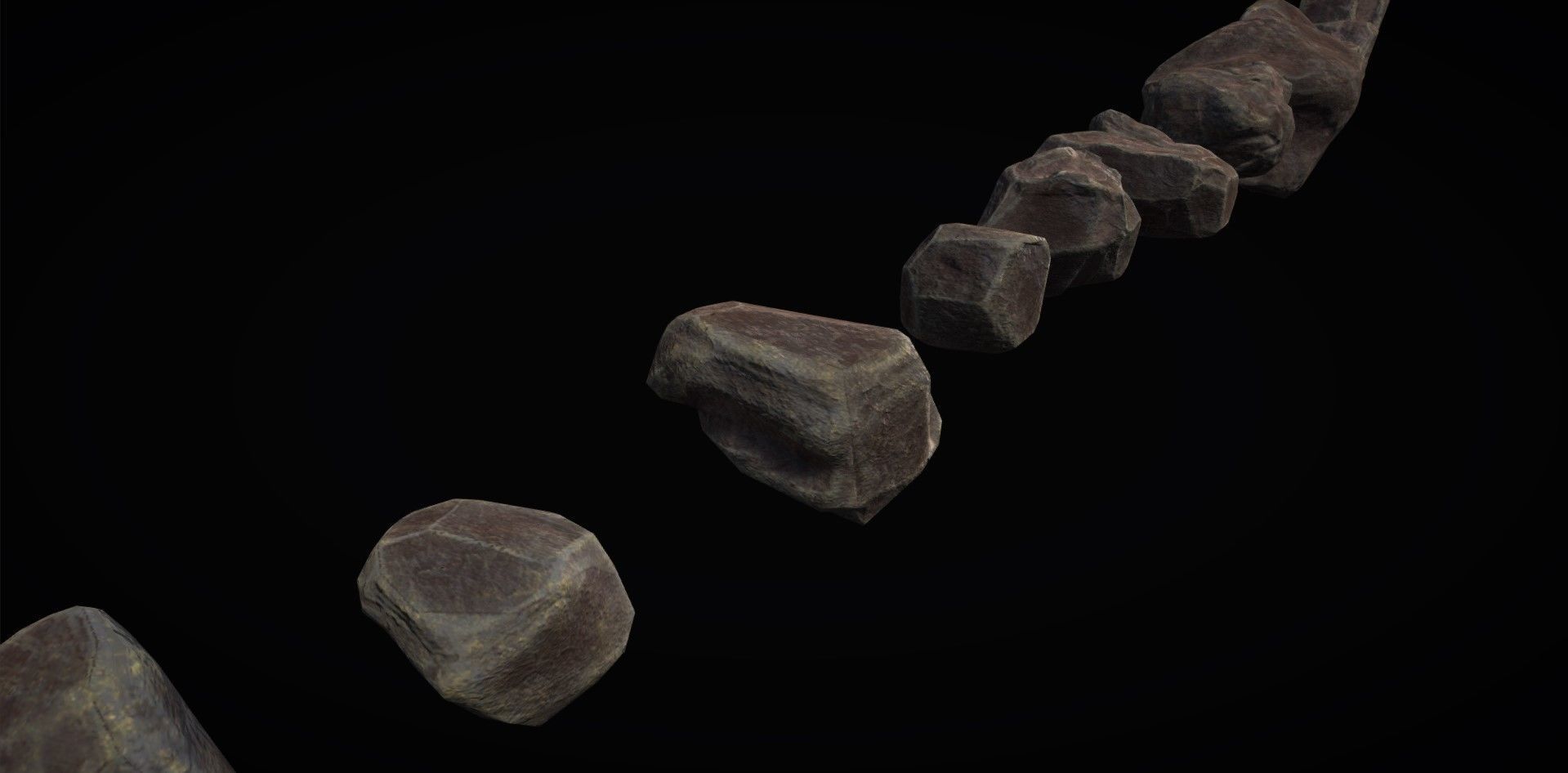 Realistic Rock Pack Volume 1 Low-poly 3D model_87
