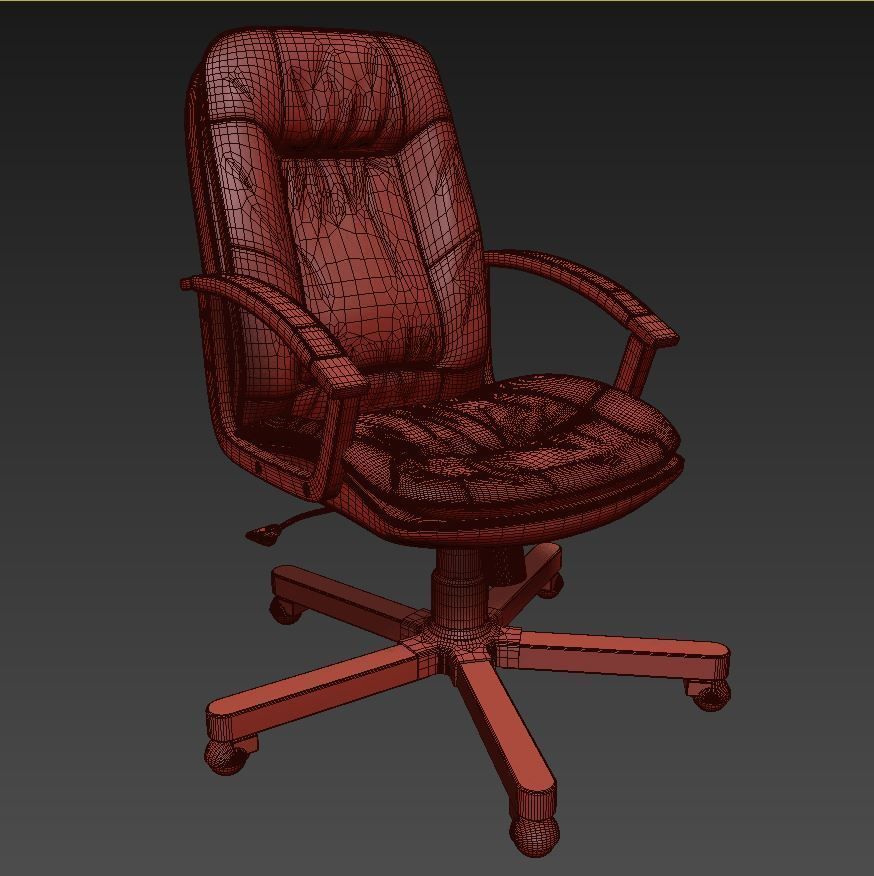 Boss Versailles Executive Chair 3D model_5