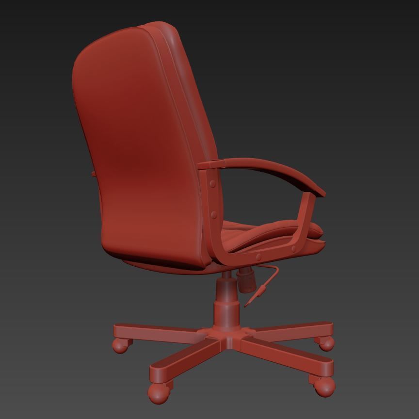 Boss Versailles Executive Chair 3D model_6