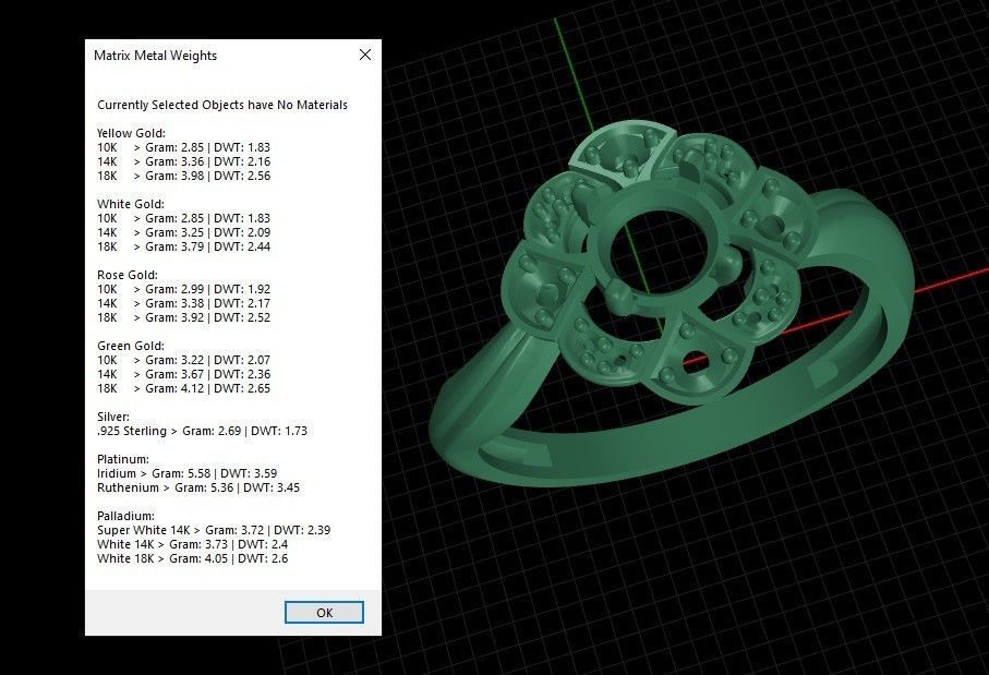 Solitaire Wedding Engagement Women Flower ring  3dm stl vintage 3D print model_8