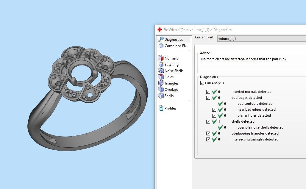 Solitaire Wedding Engagement Women Flower ring  3dm stl vintage 3D print model_11