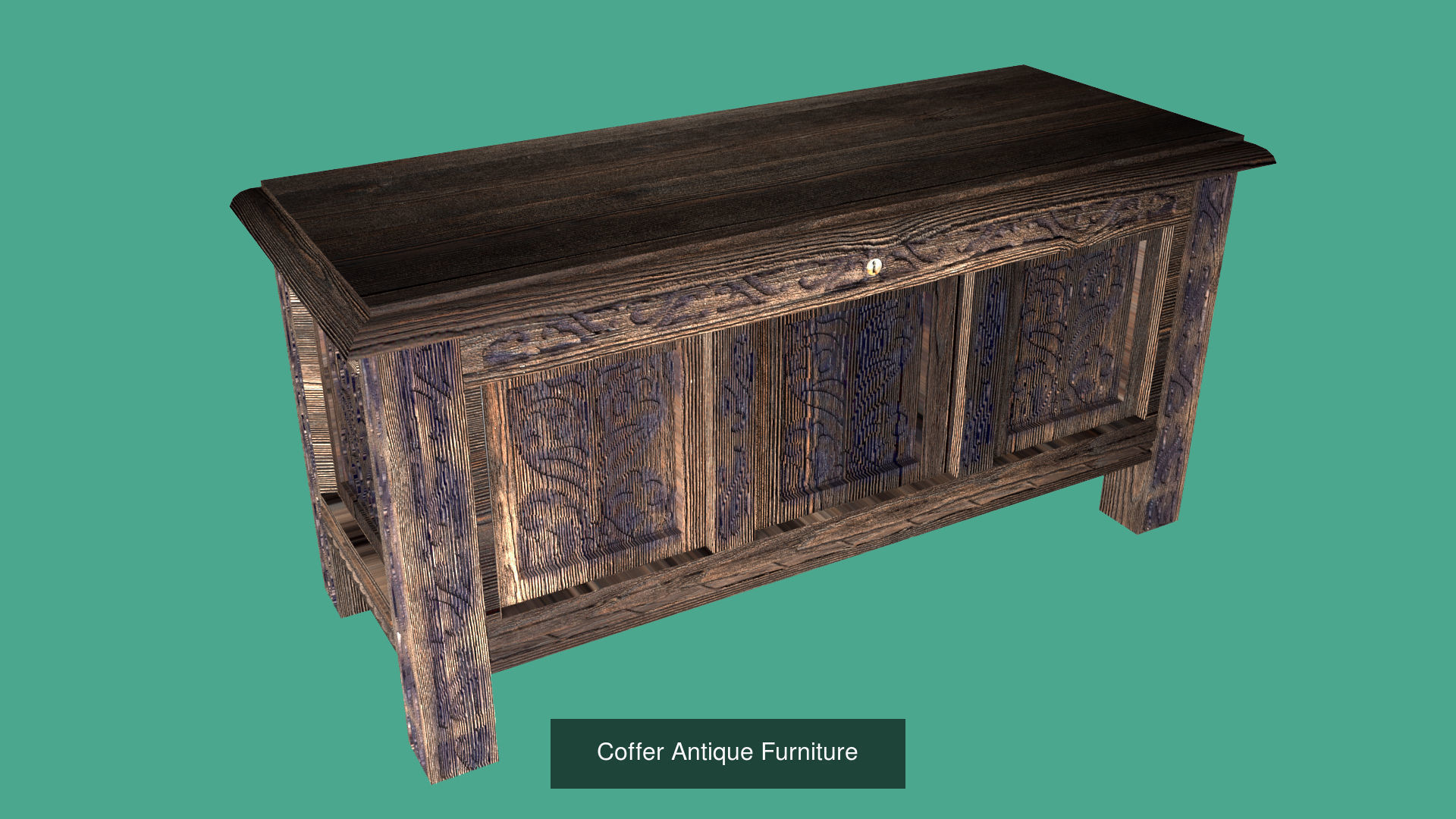Coffer value pack 3D Model Collection_2