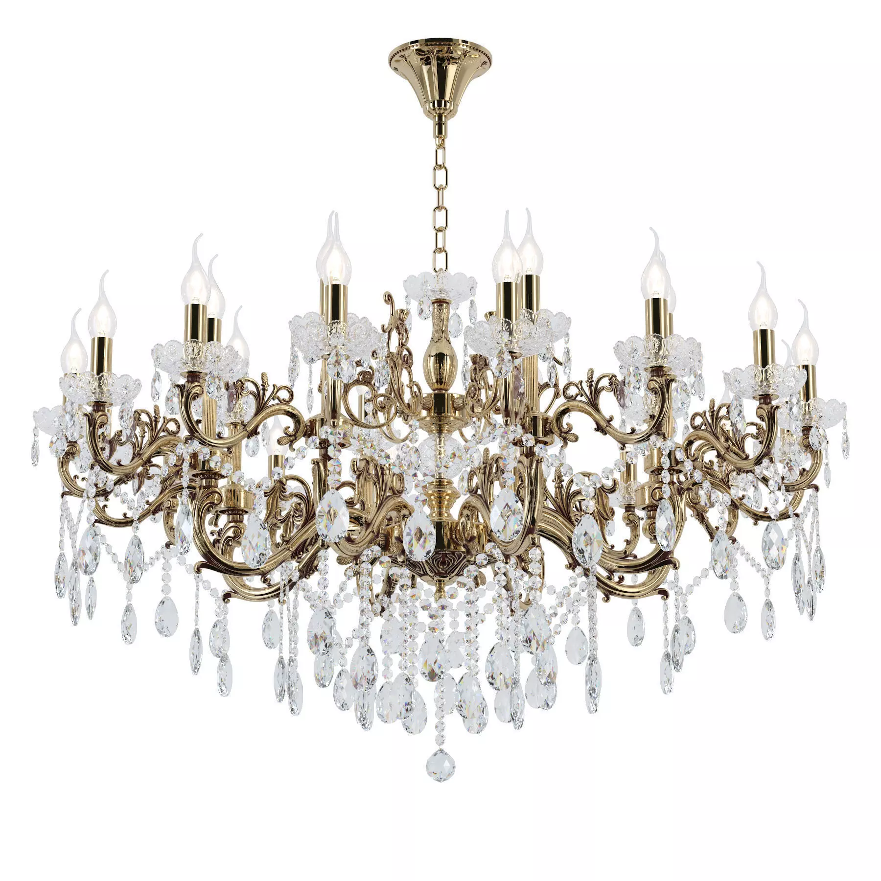 Chandelier Colzano E 1 1 24 200 CG 3D model_0