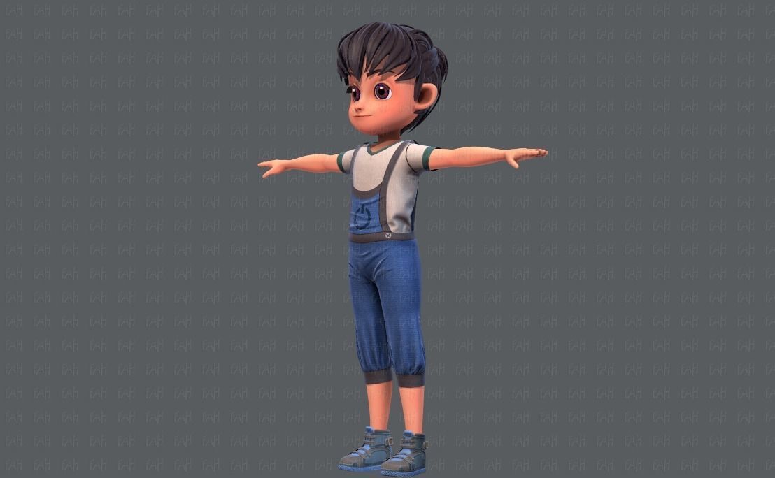 Base BoyV05 Clothing V01 3D model_10