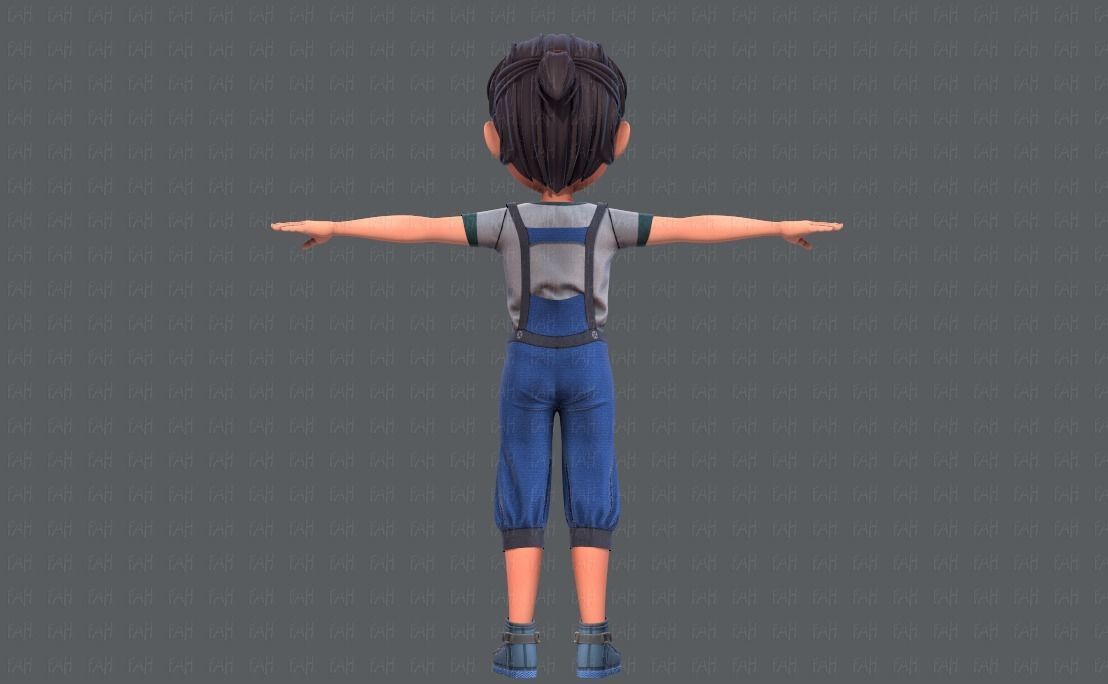 Base BoyV05 Clothing V01 3D model_7