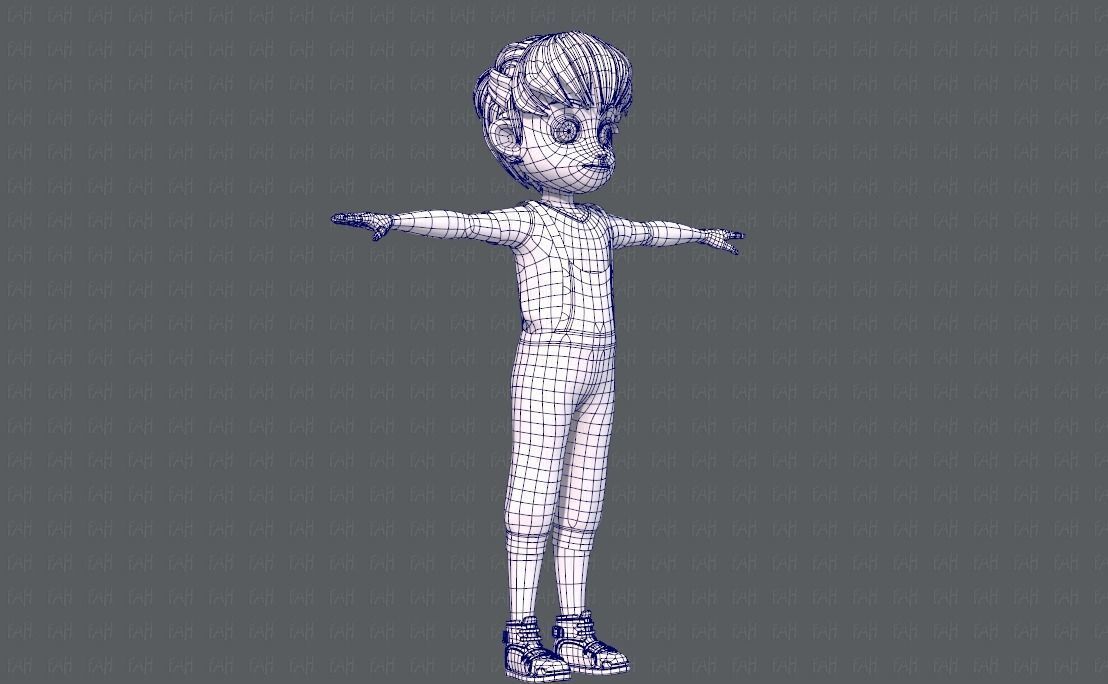 Base BoyV05 Clothing V01 3D model_12