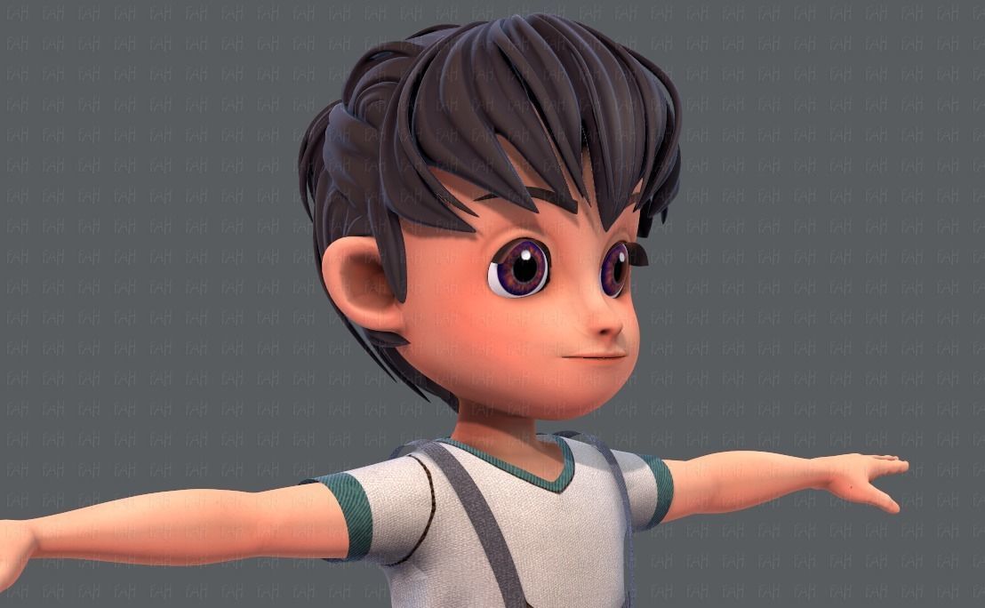 Base BoyV05 Clothing V01 3D model_20