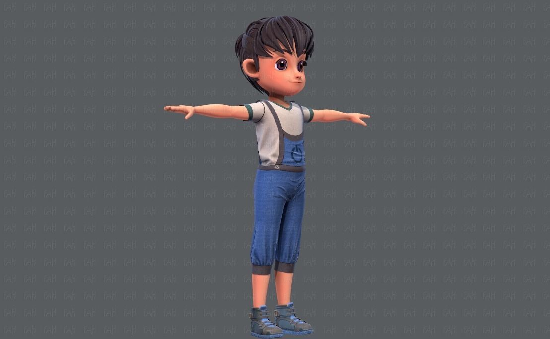 Base BoyV05 Clothing V01 3D model_4