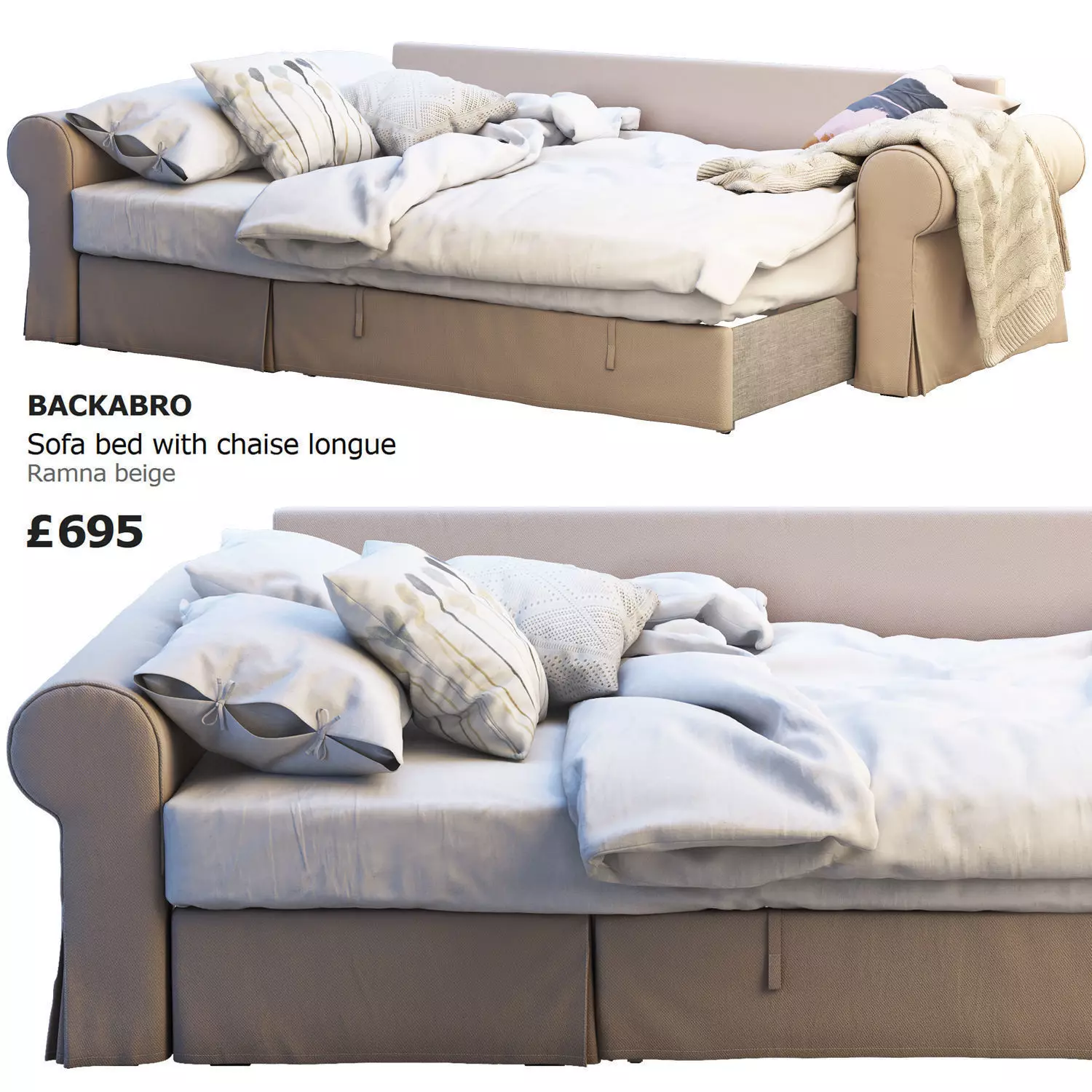 Backabro 3 Ikea 3D model